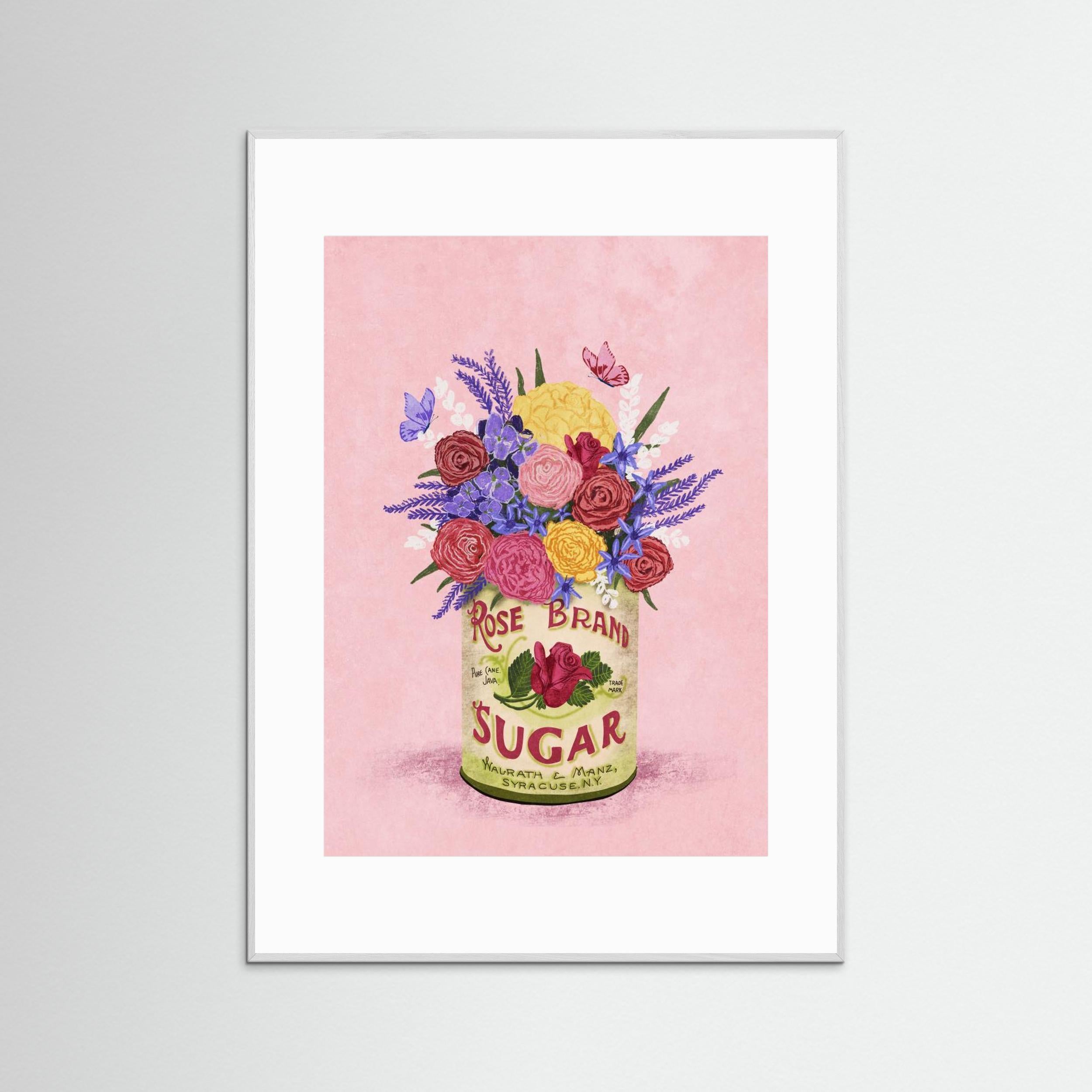Flowers In a vintage Can by Raissa Oltmanns