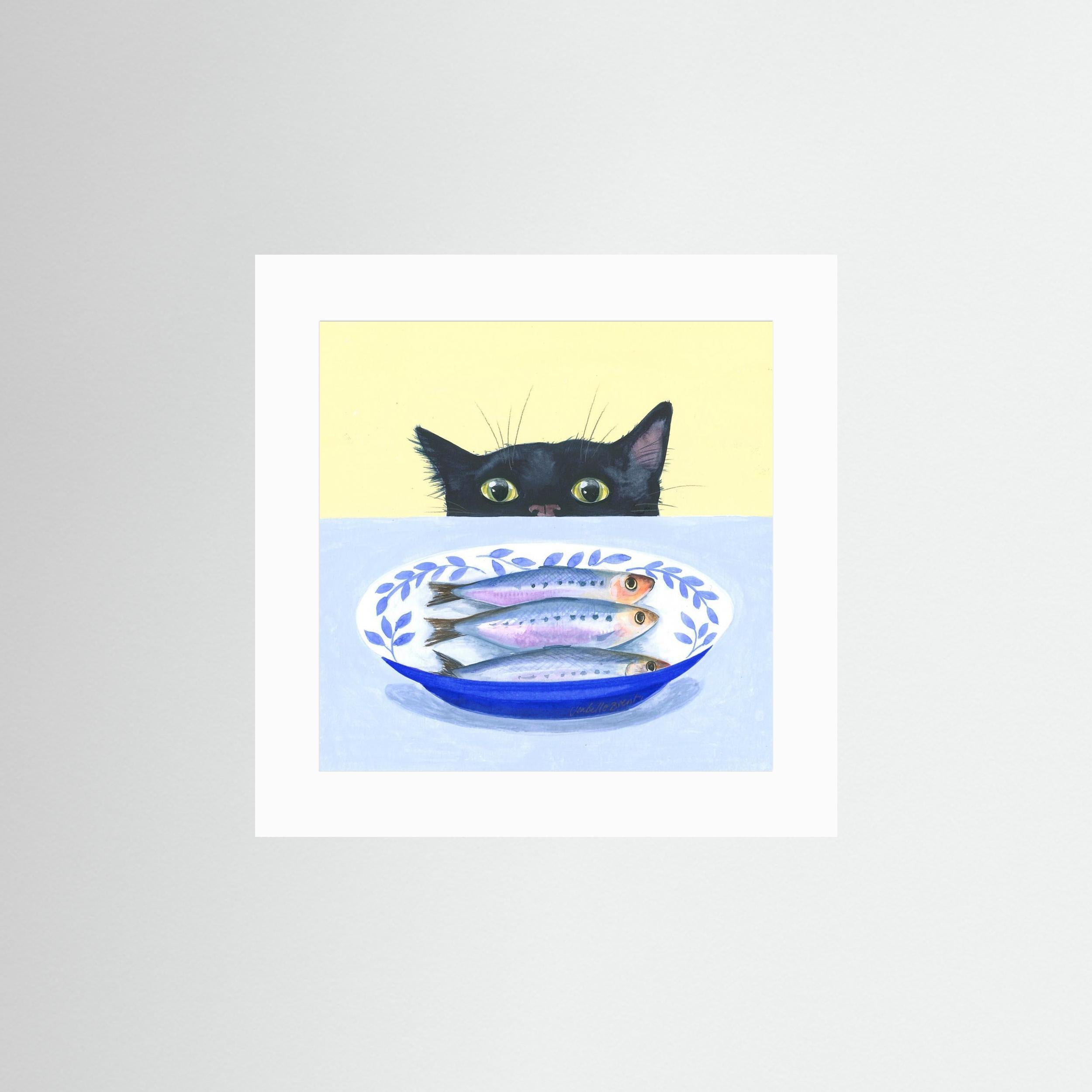  Gourmet Cat by Isabelle Brent