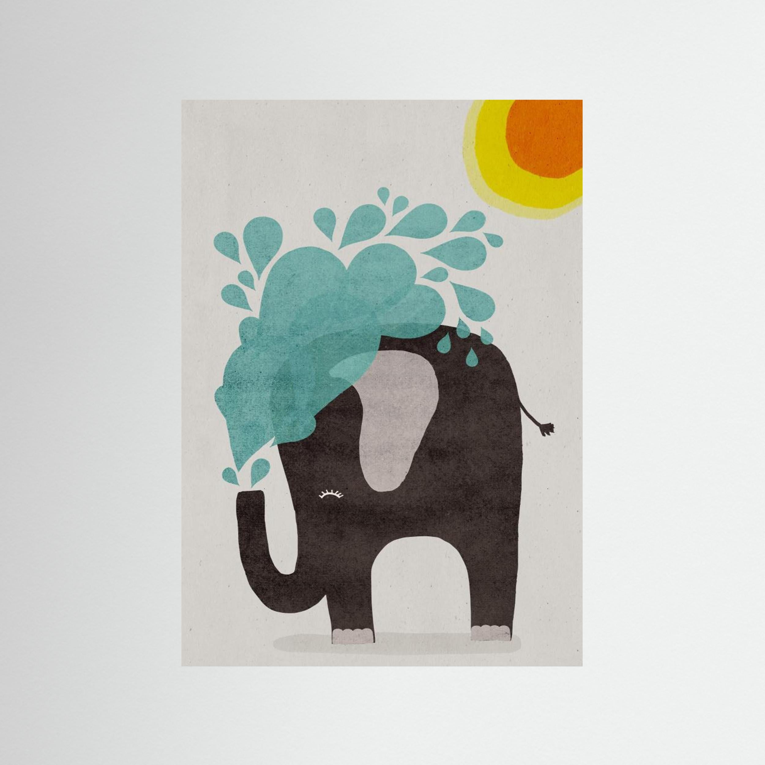 Funny elephant by Treechild