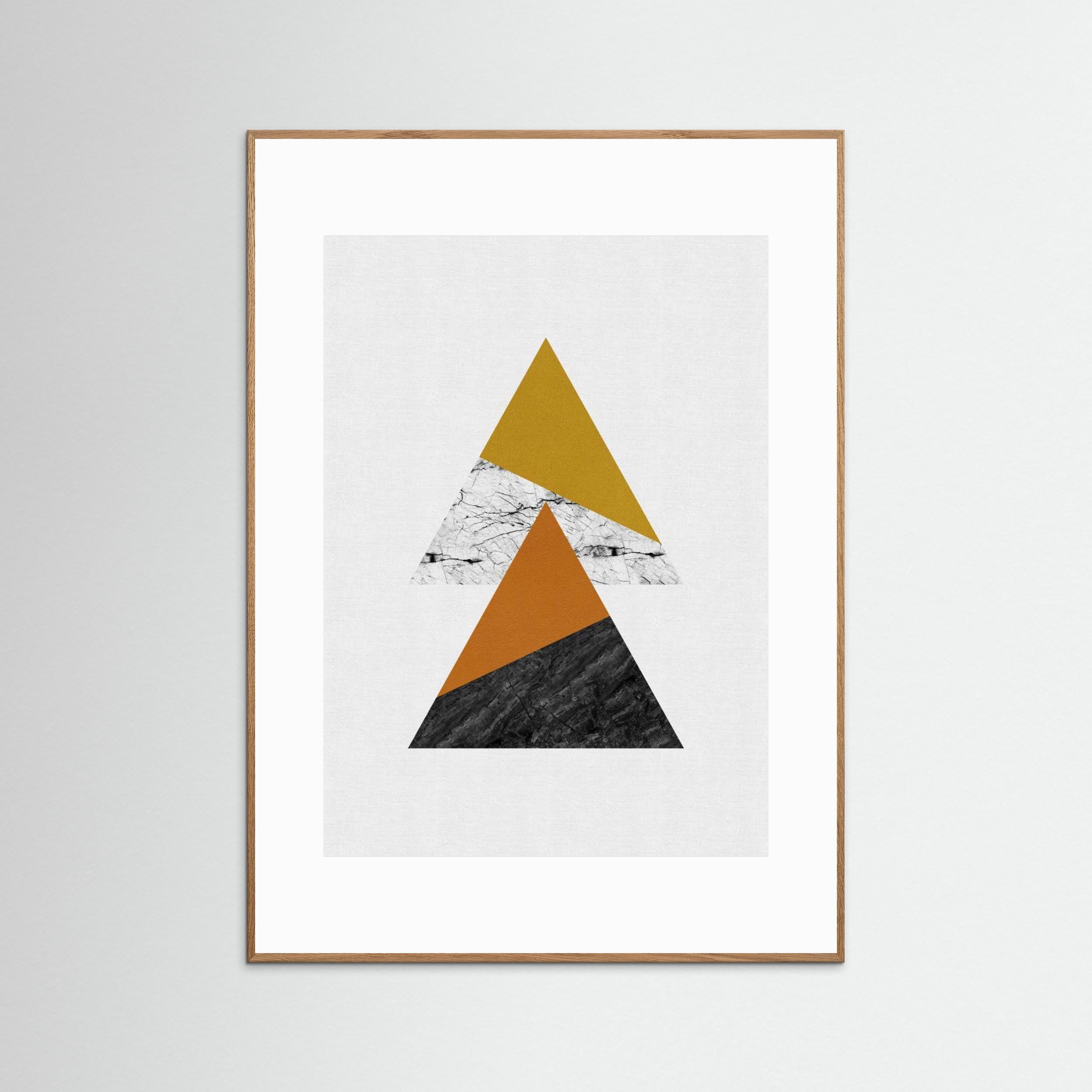 Geometric Triangles by Orara Studio