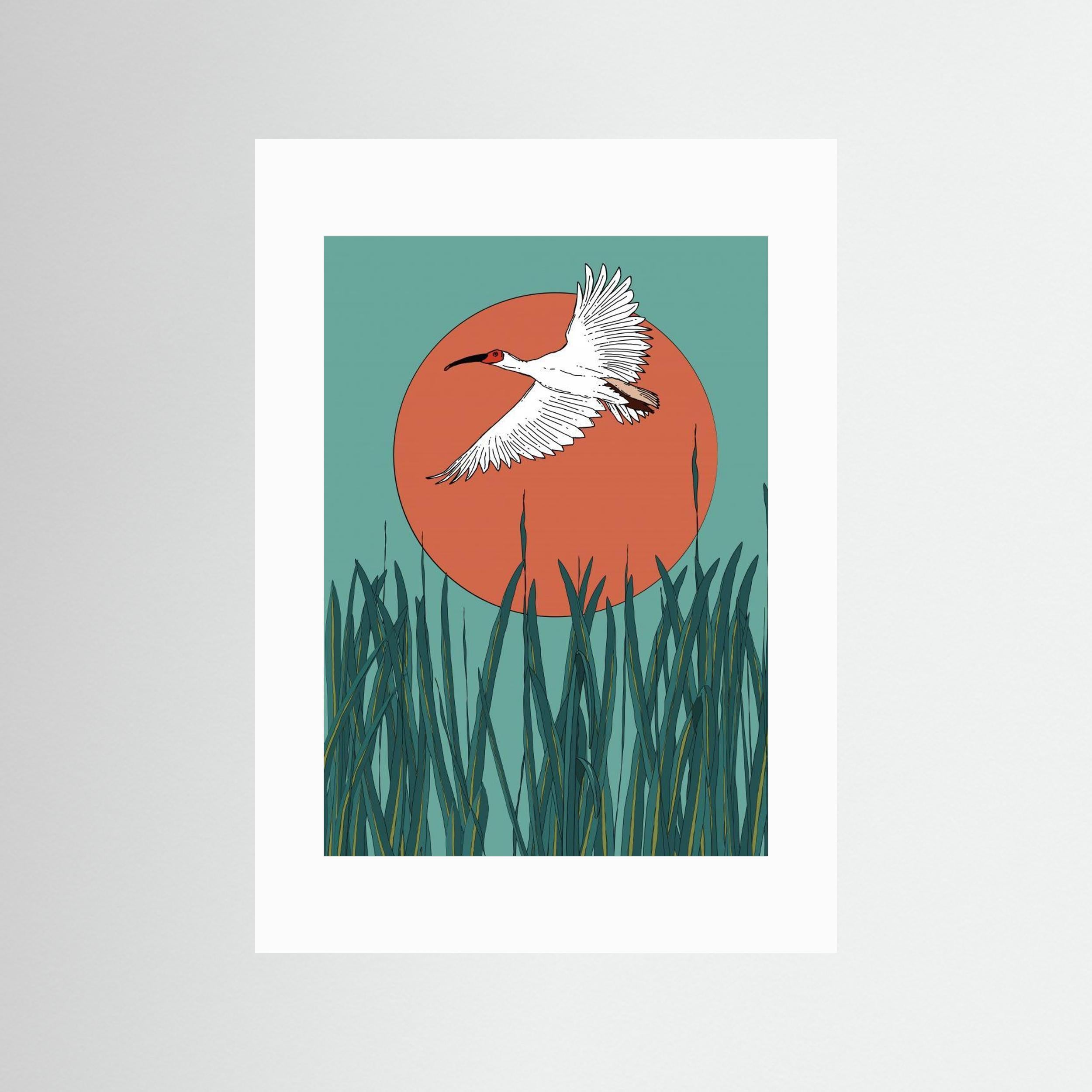 Japanese Crane by Nicholas