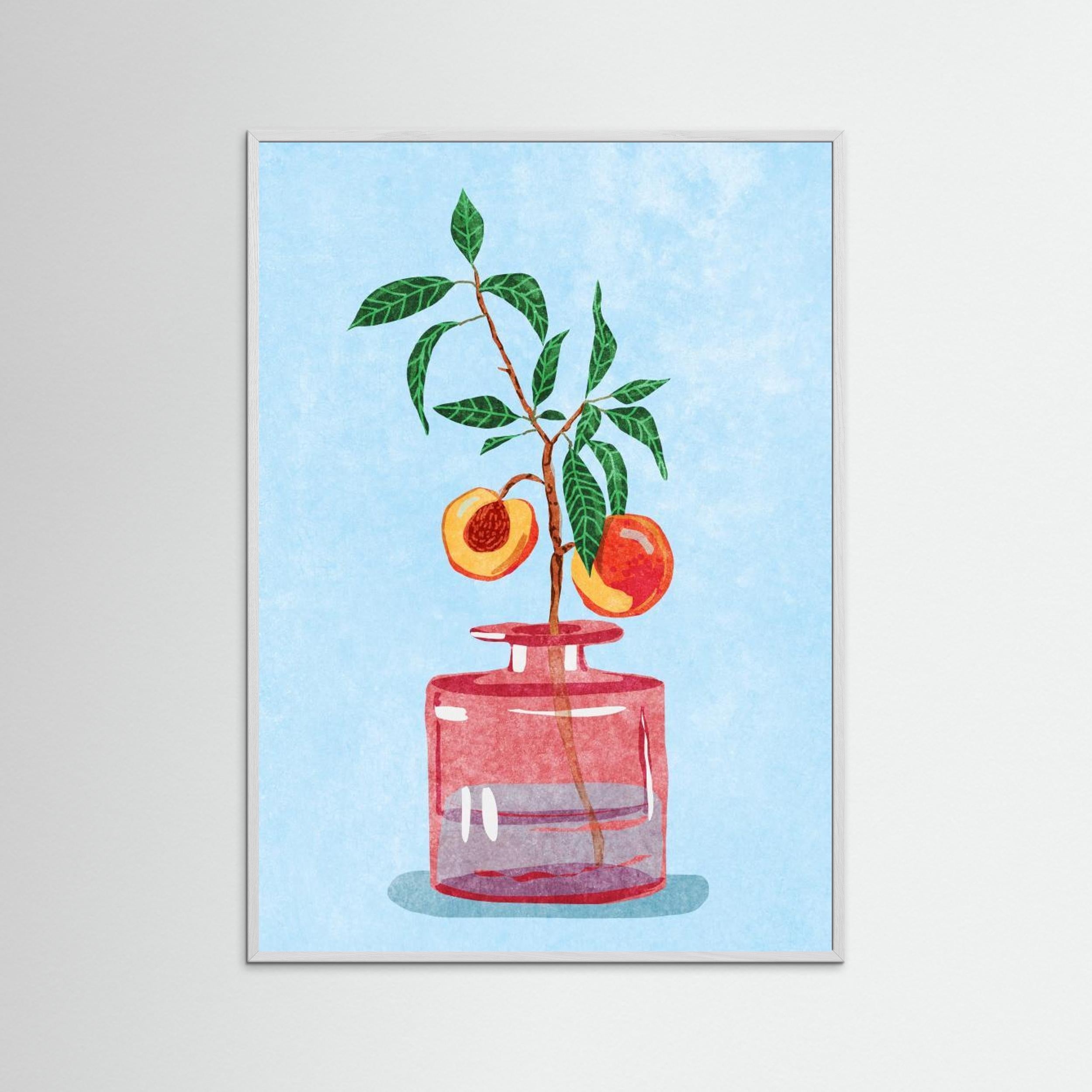 Peach Tree in Vase by Raissa Oltmanns