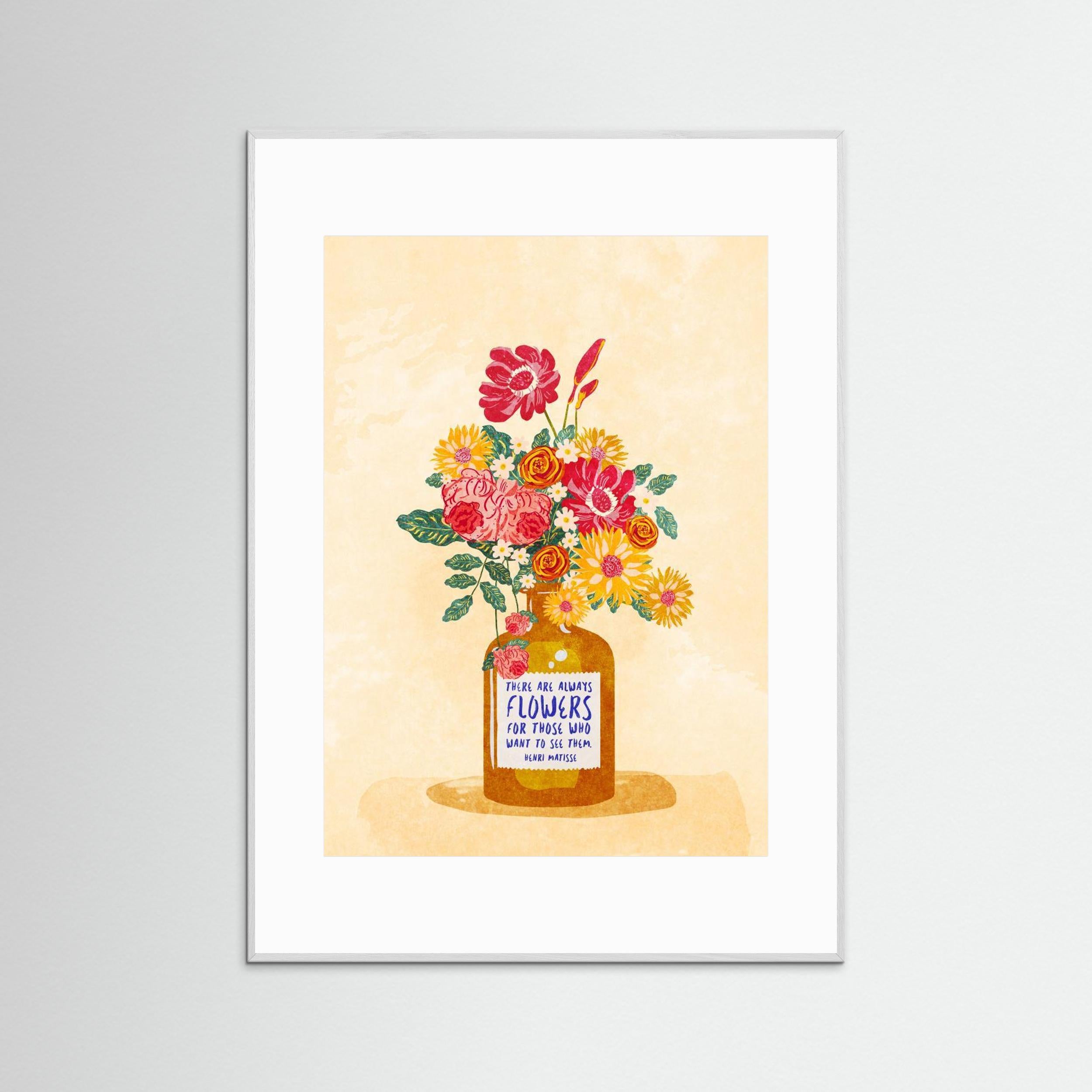 Always flowers by Raissa Oltmanns