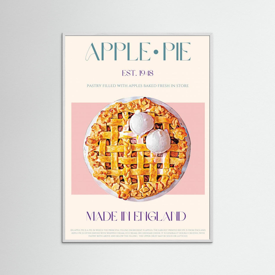23ratioapplepieprint by Nazma Khokhar