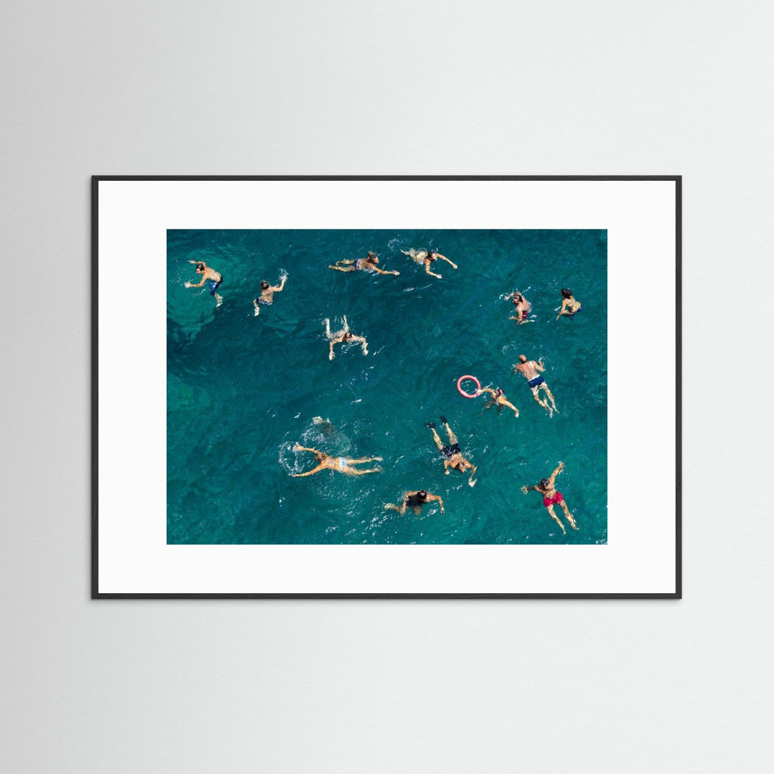 Blue water swim by Carlo Tonti