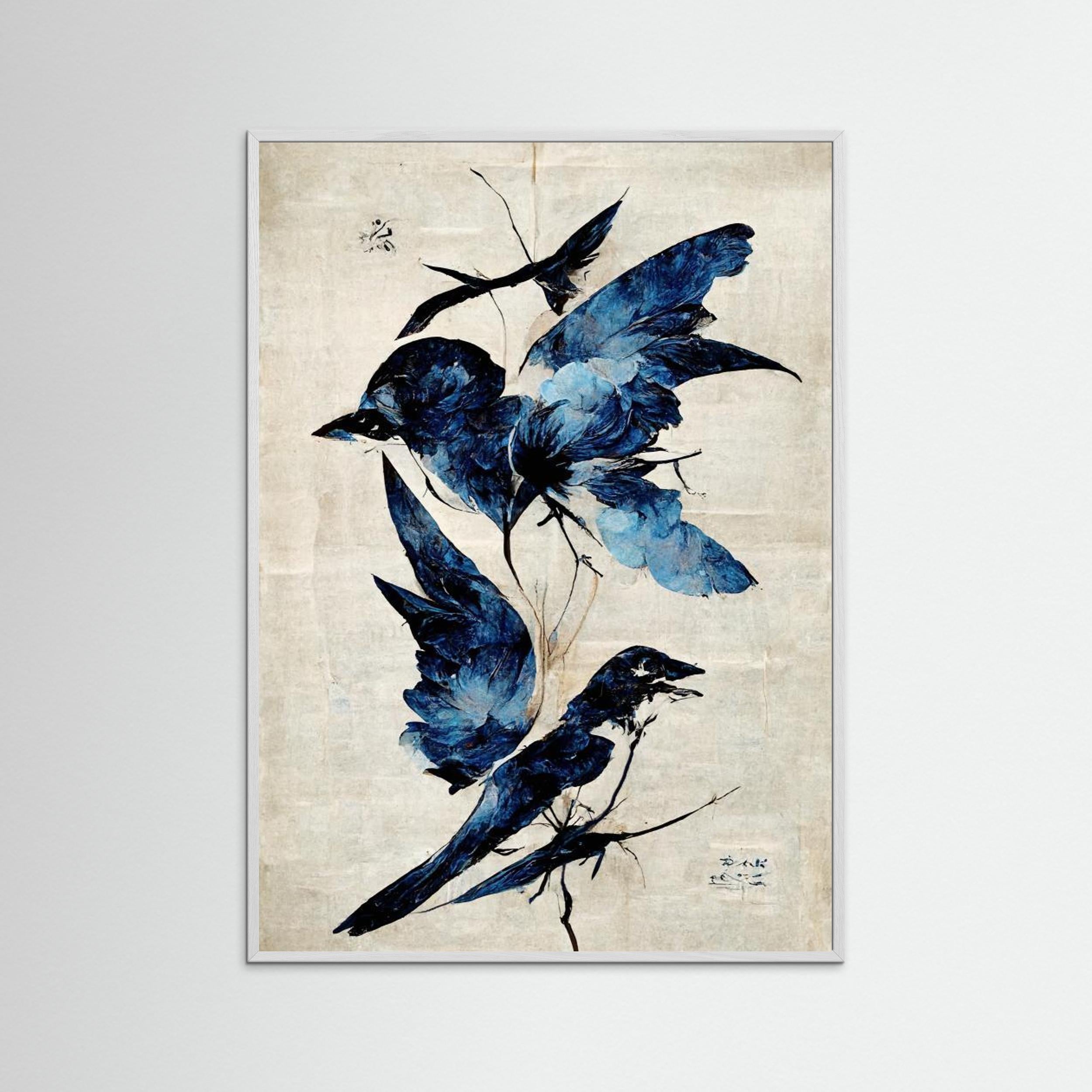 Blue Birds by Treechild
