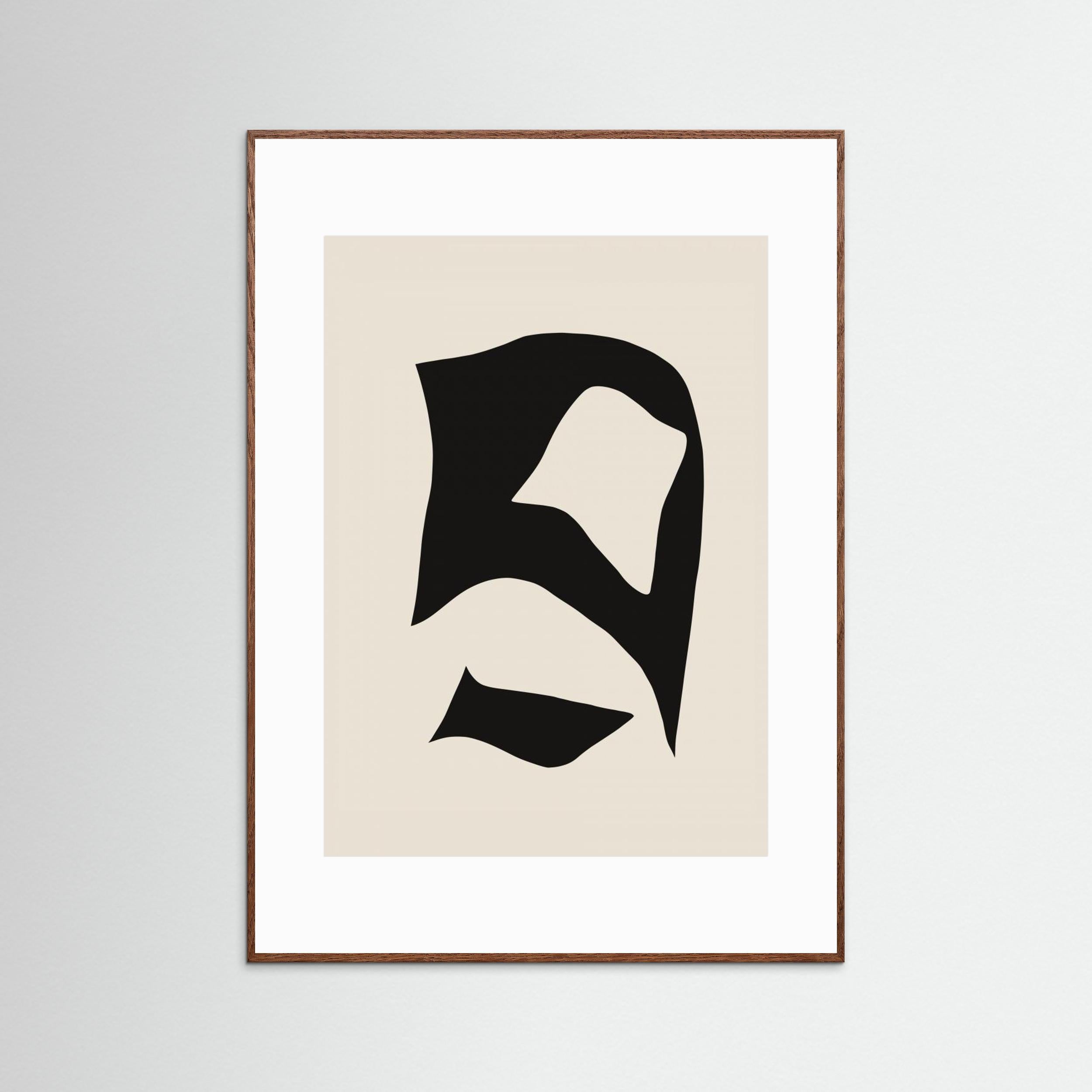 Distorted Black Cut Out by Little Dean