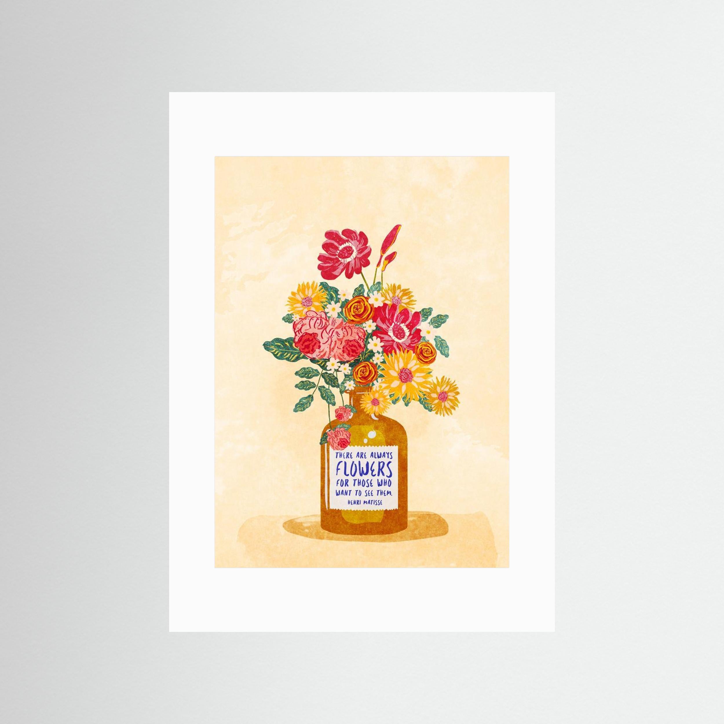 Always flowers by Raissa Oltmanns