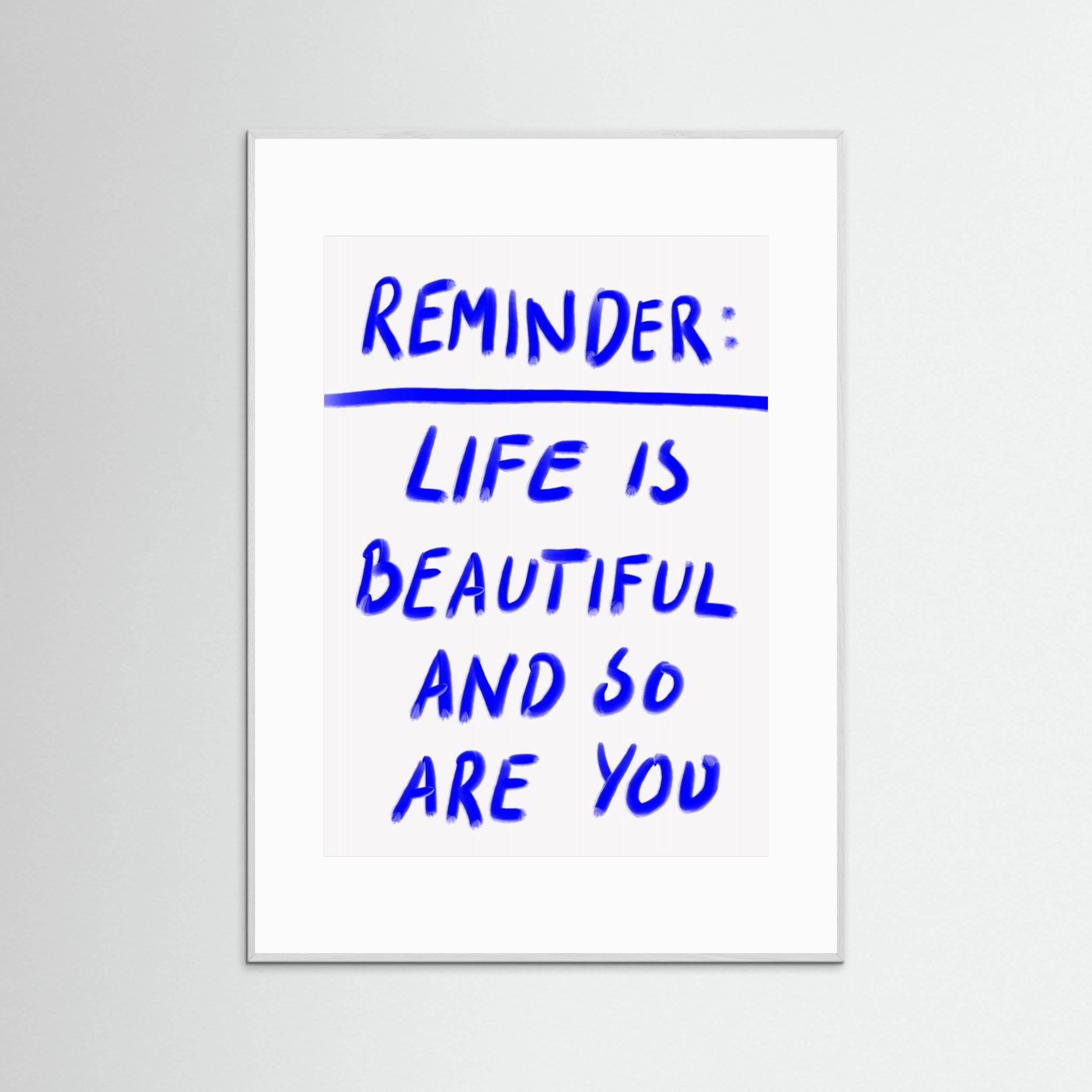 Reminder by Athene Fritsch