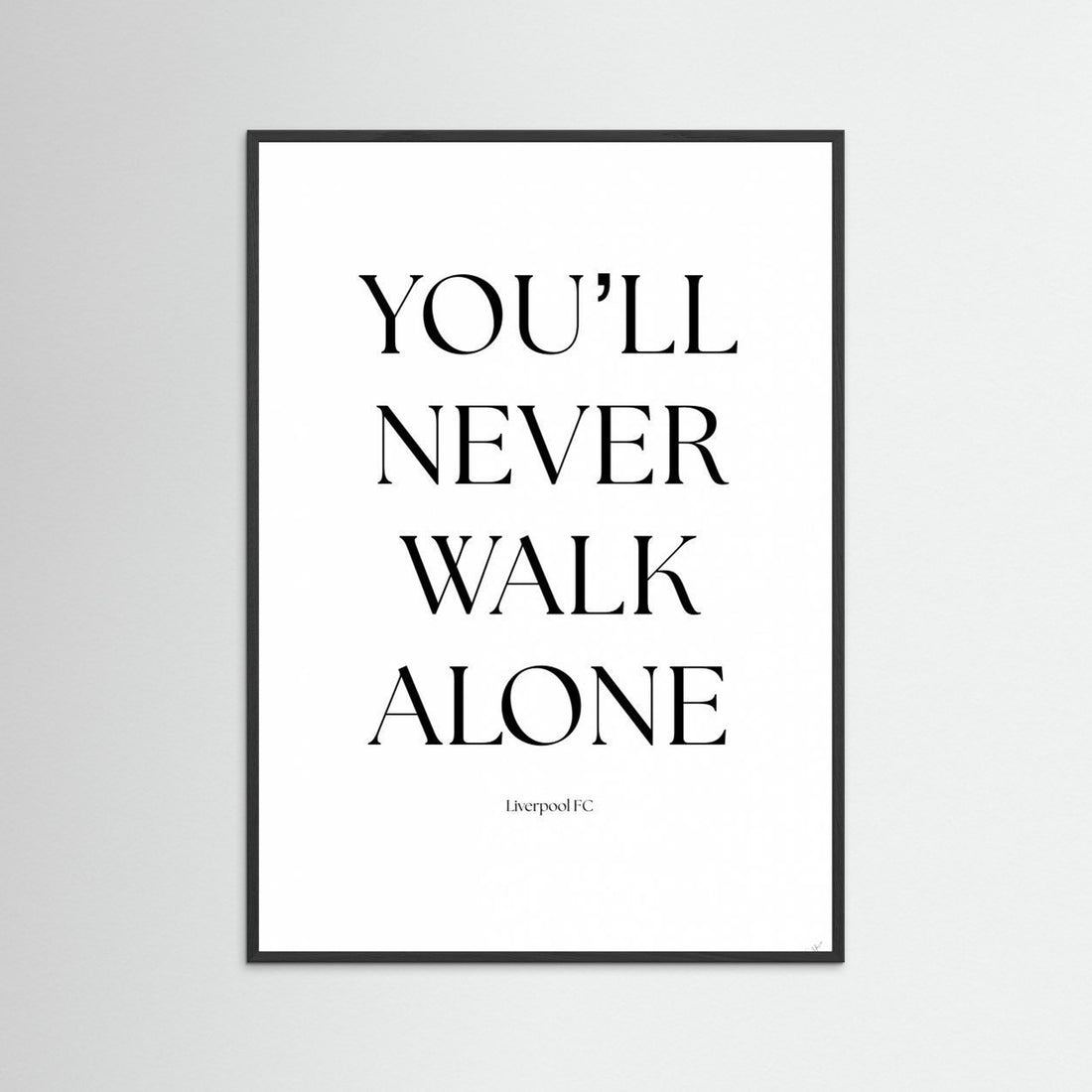You will never walk alone by Anne Marie Volfova