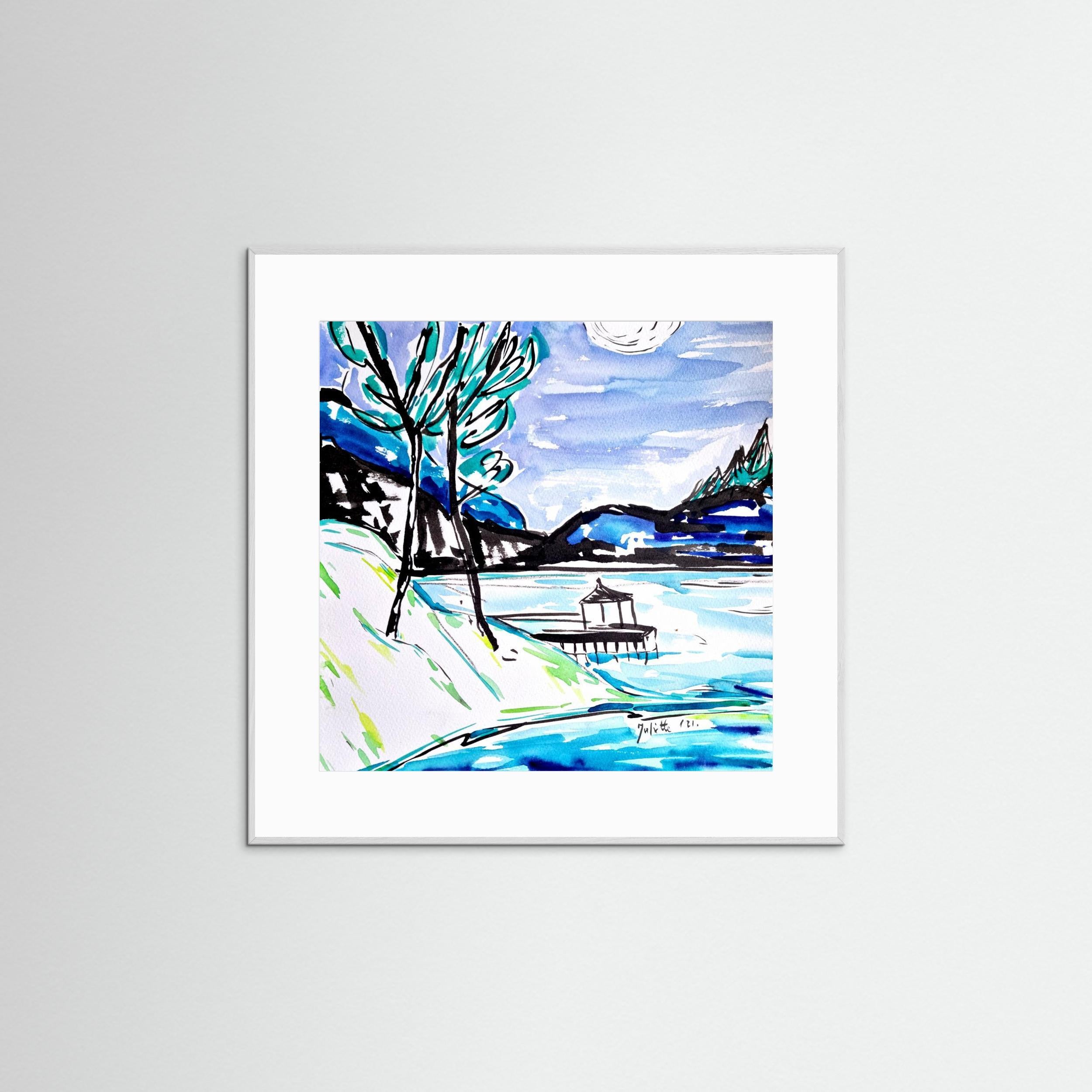 Japanese landscape by Julija Belickienė