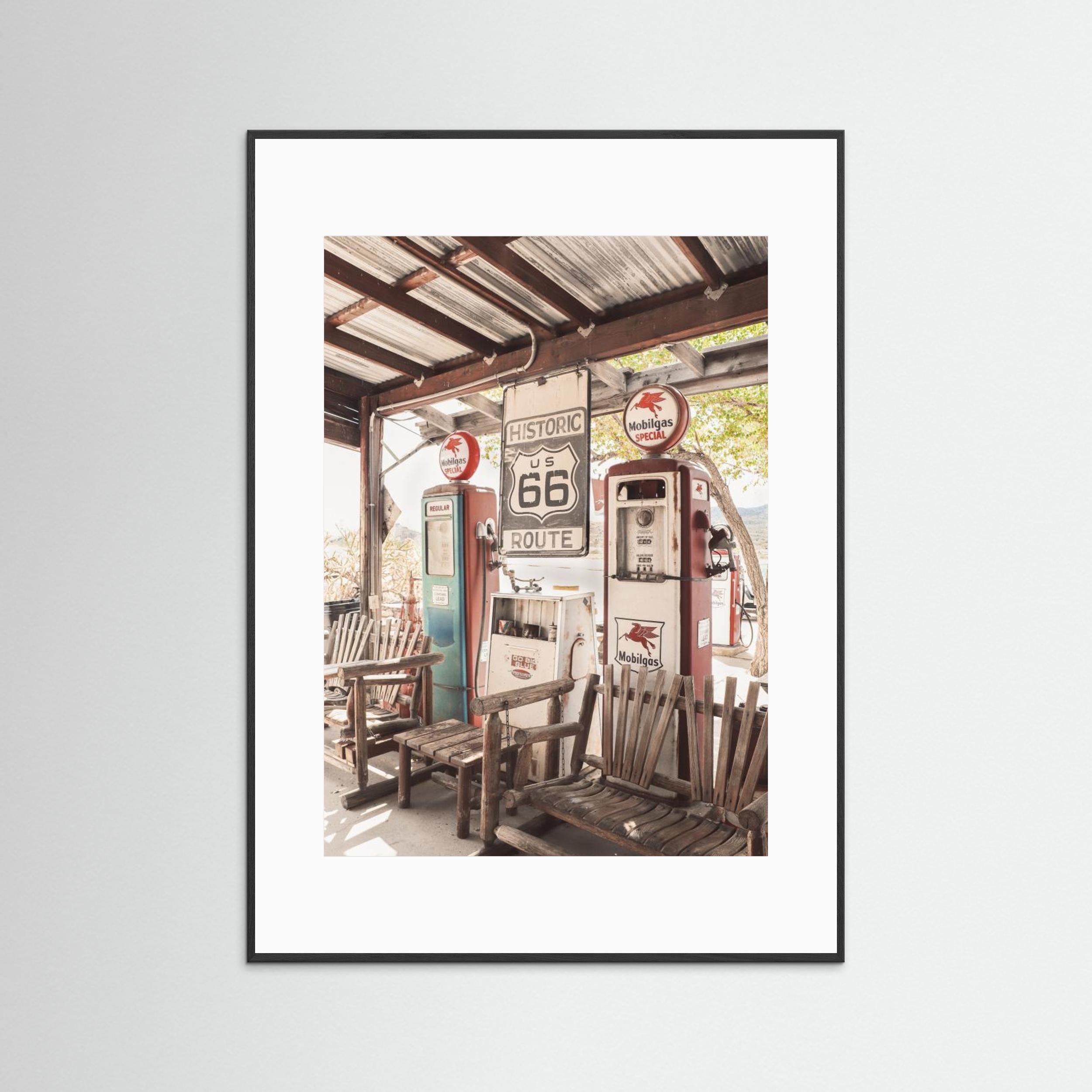 Route 66 Gas Station by Henrike Schenk