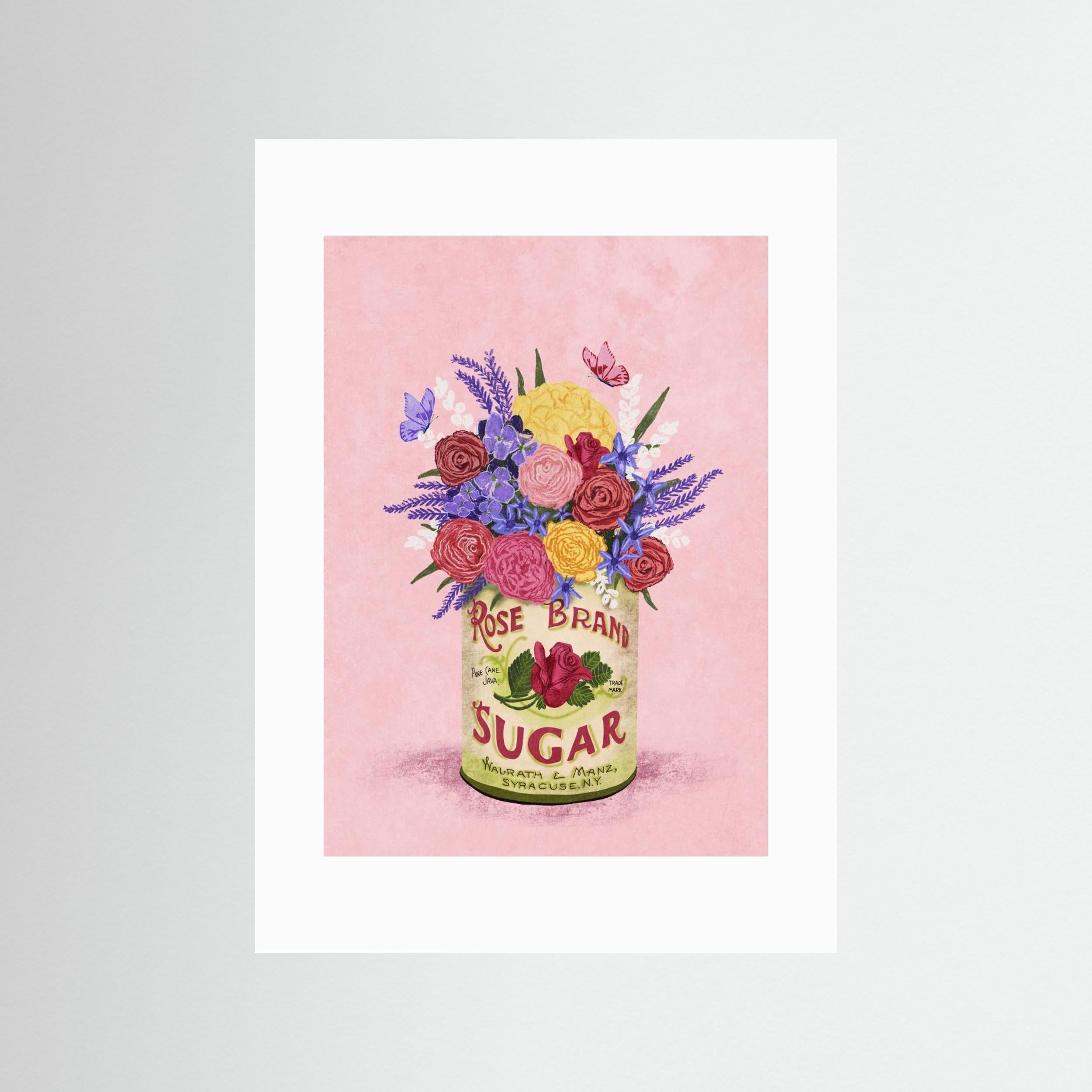 Flowers In a vintage Can by Raissa Oltmanns