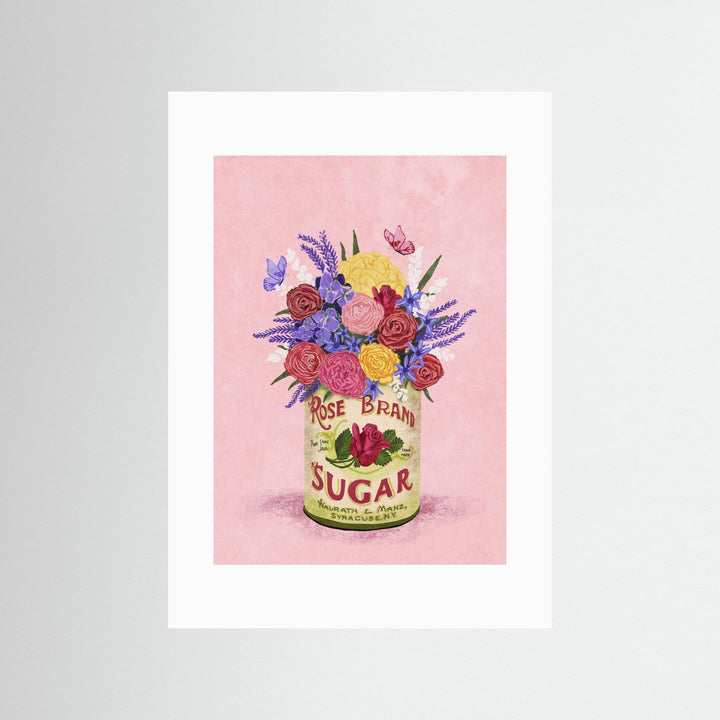 Flowers In a vintage Can by Raissa Oltmanns