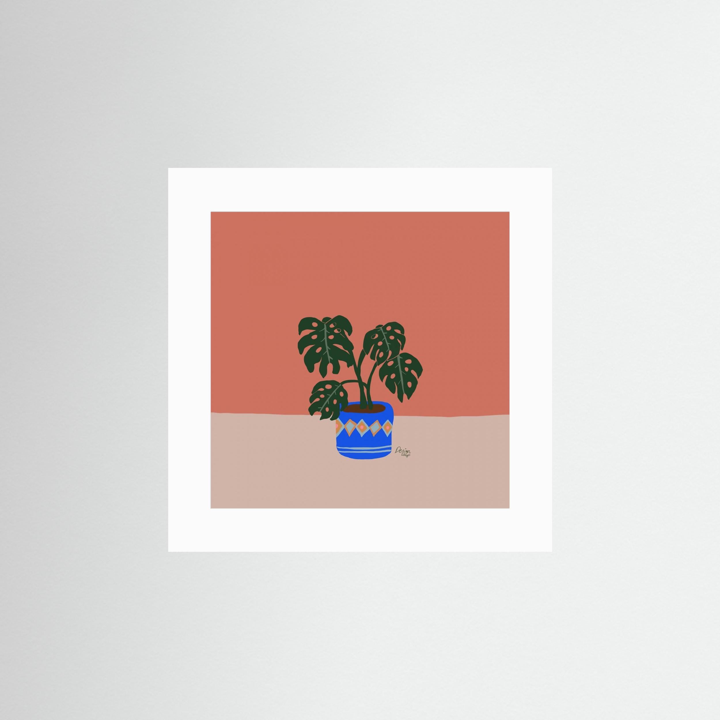 Monstera by Alix Campbell