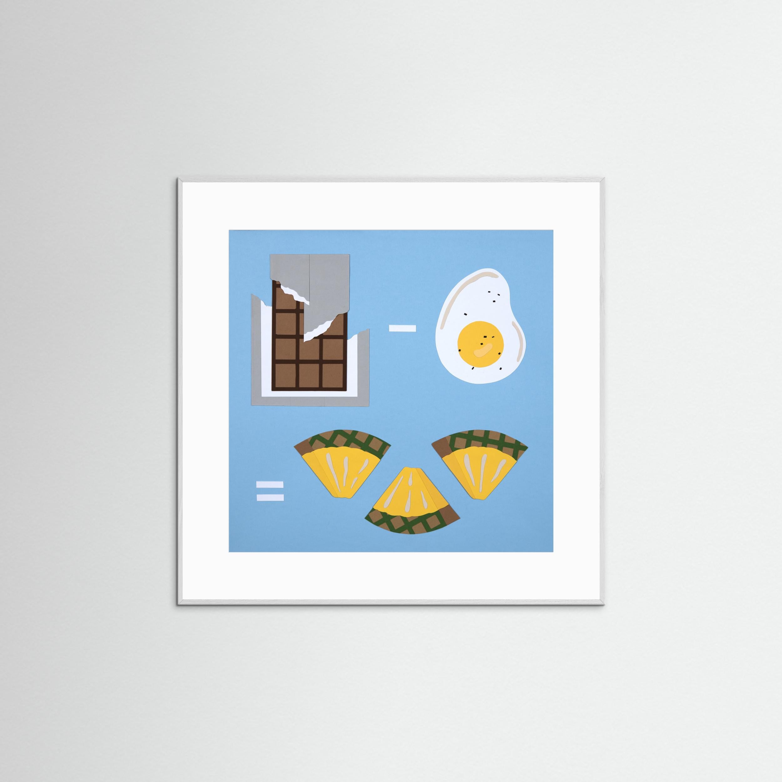 Food Math: Chocolate - Egg = Pineapple by Rankin Willard