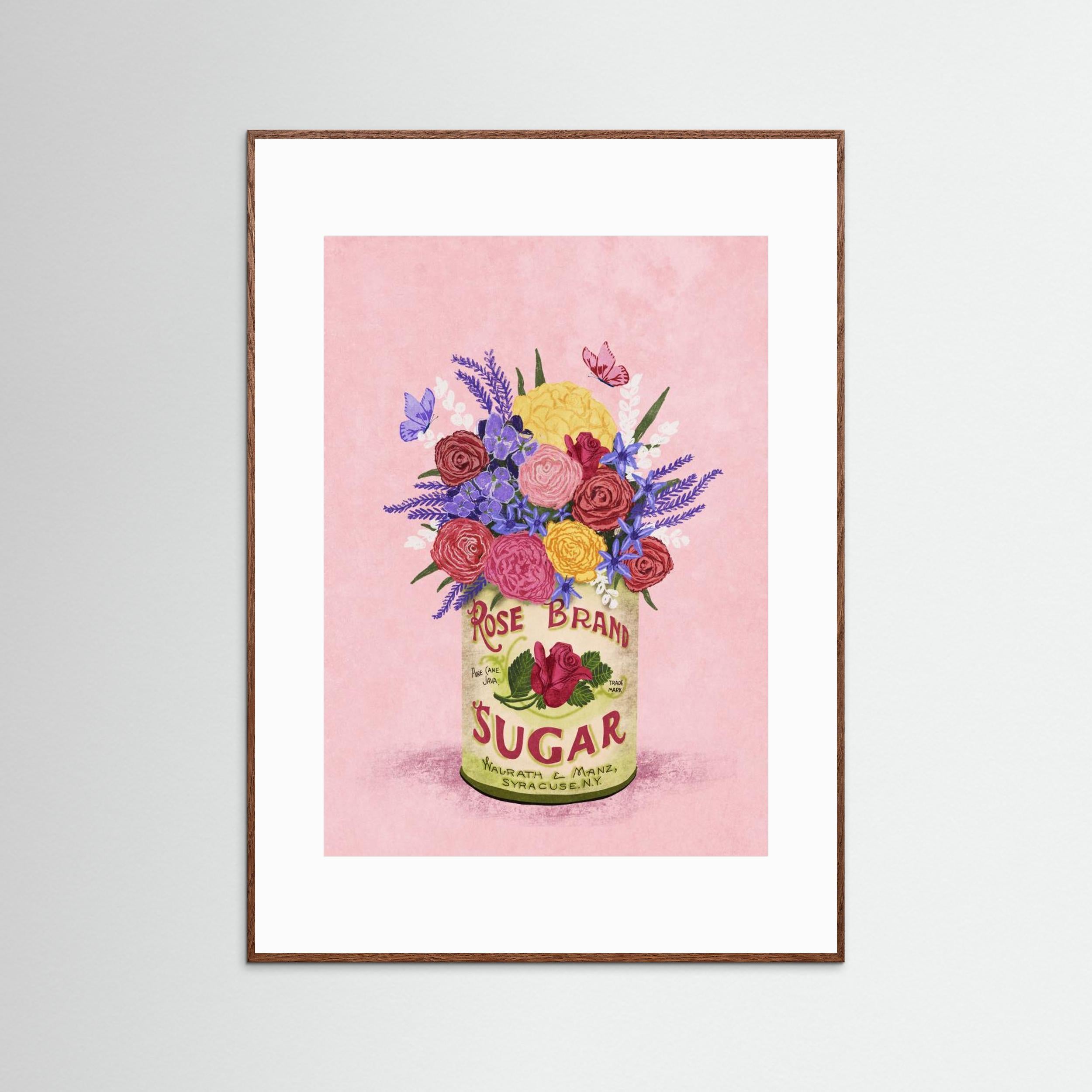Flowers In a vintage Can by Raissa Oltmanns