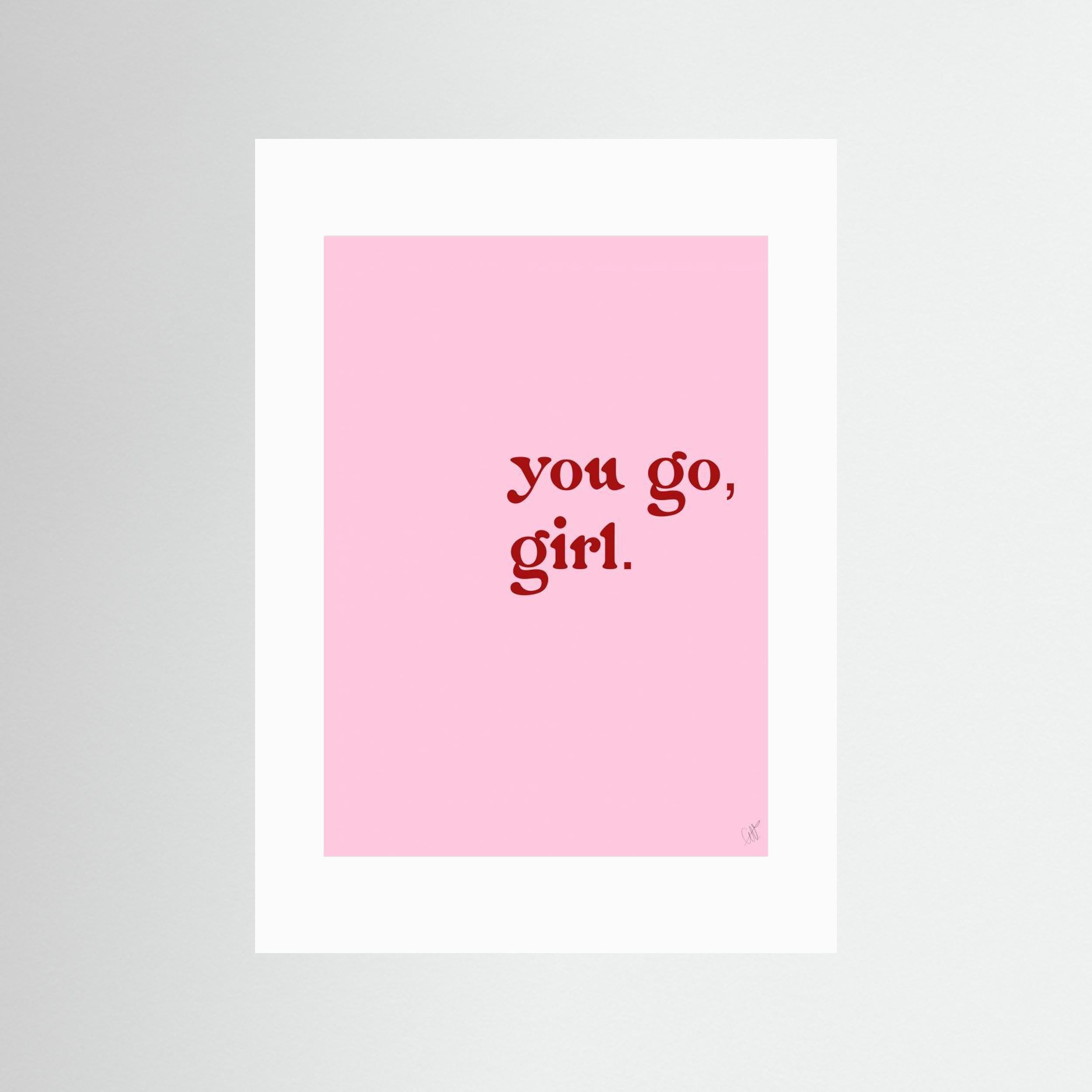 You go girl! by Anne Marie Volfova