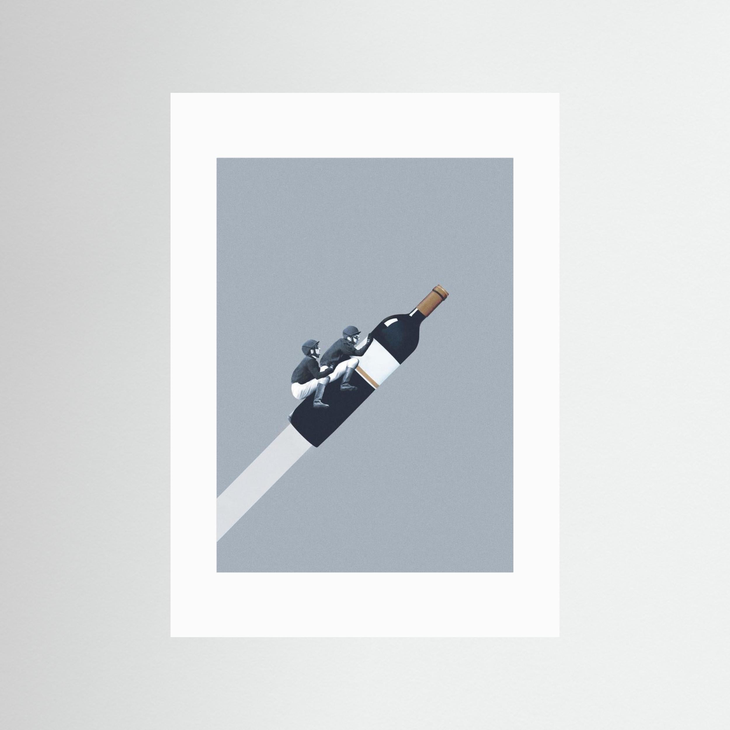 We ride until dawn by Maarten Léon - Fine Art Paper Print - dreamtprint.art - 14 x 21 cm / 5 x 8″ (A5)