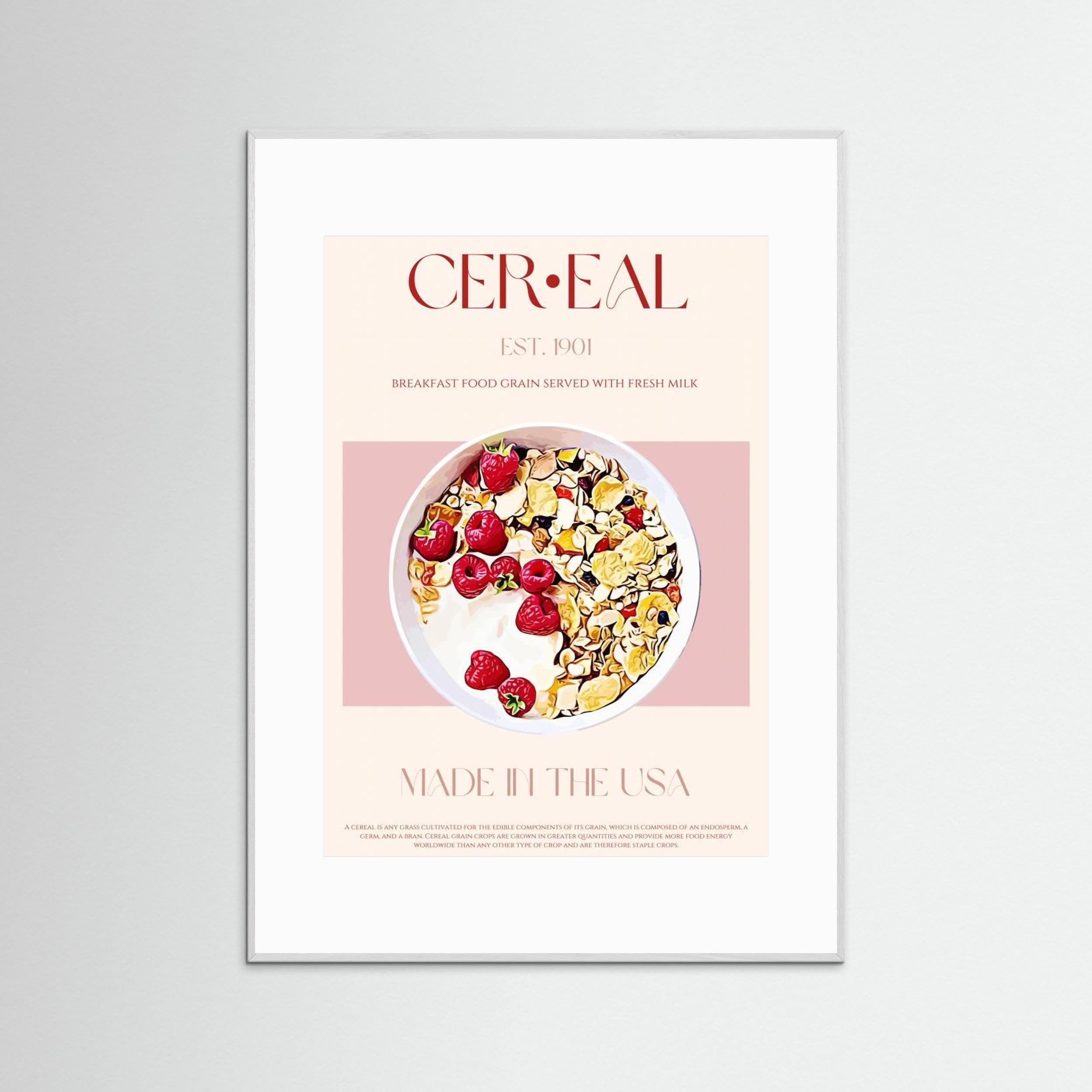 23ratiocerealprint by Nazma Khokhar