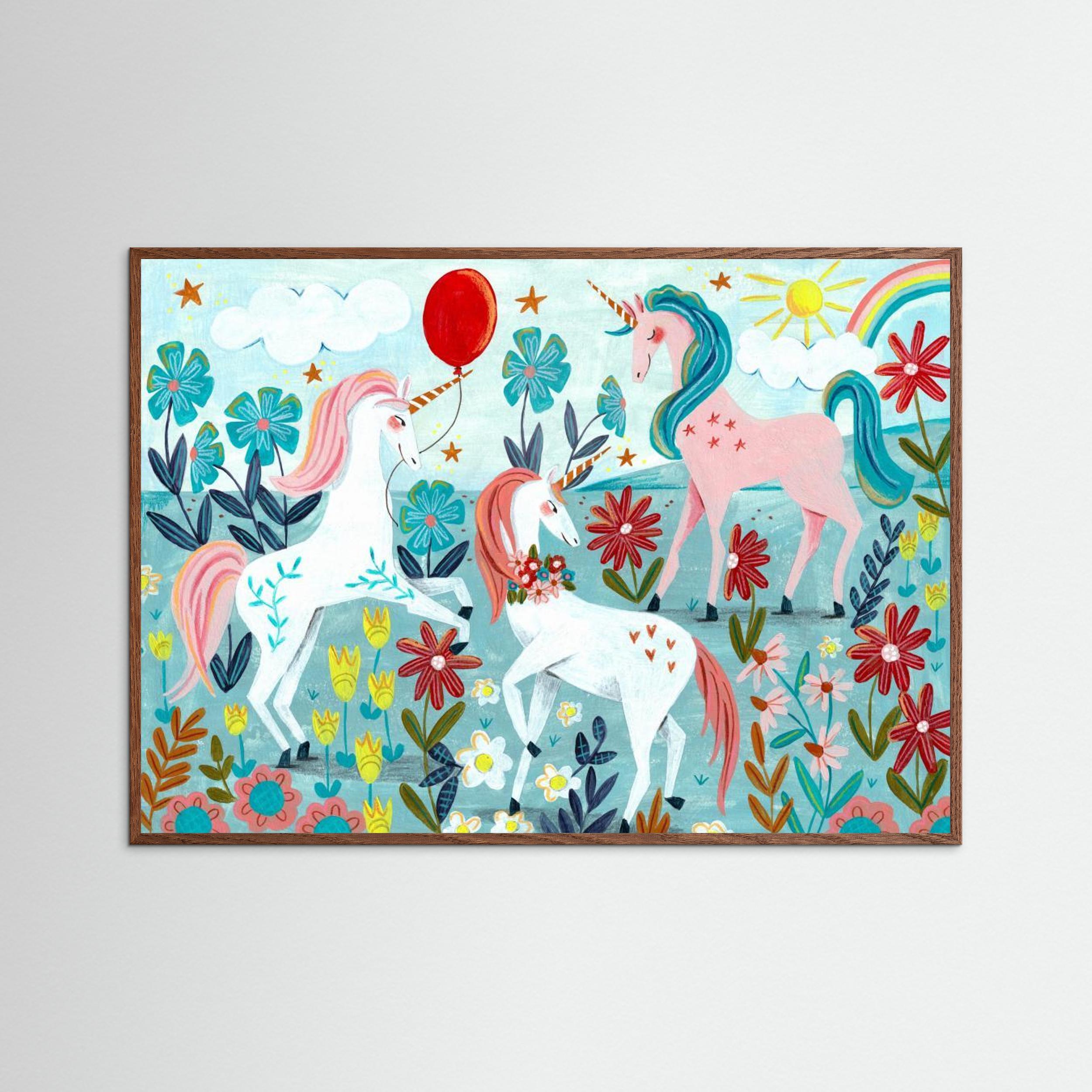 Unicorns by Caroline Bonne Müller