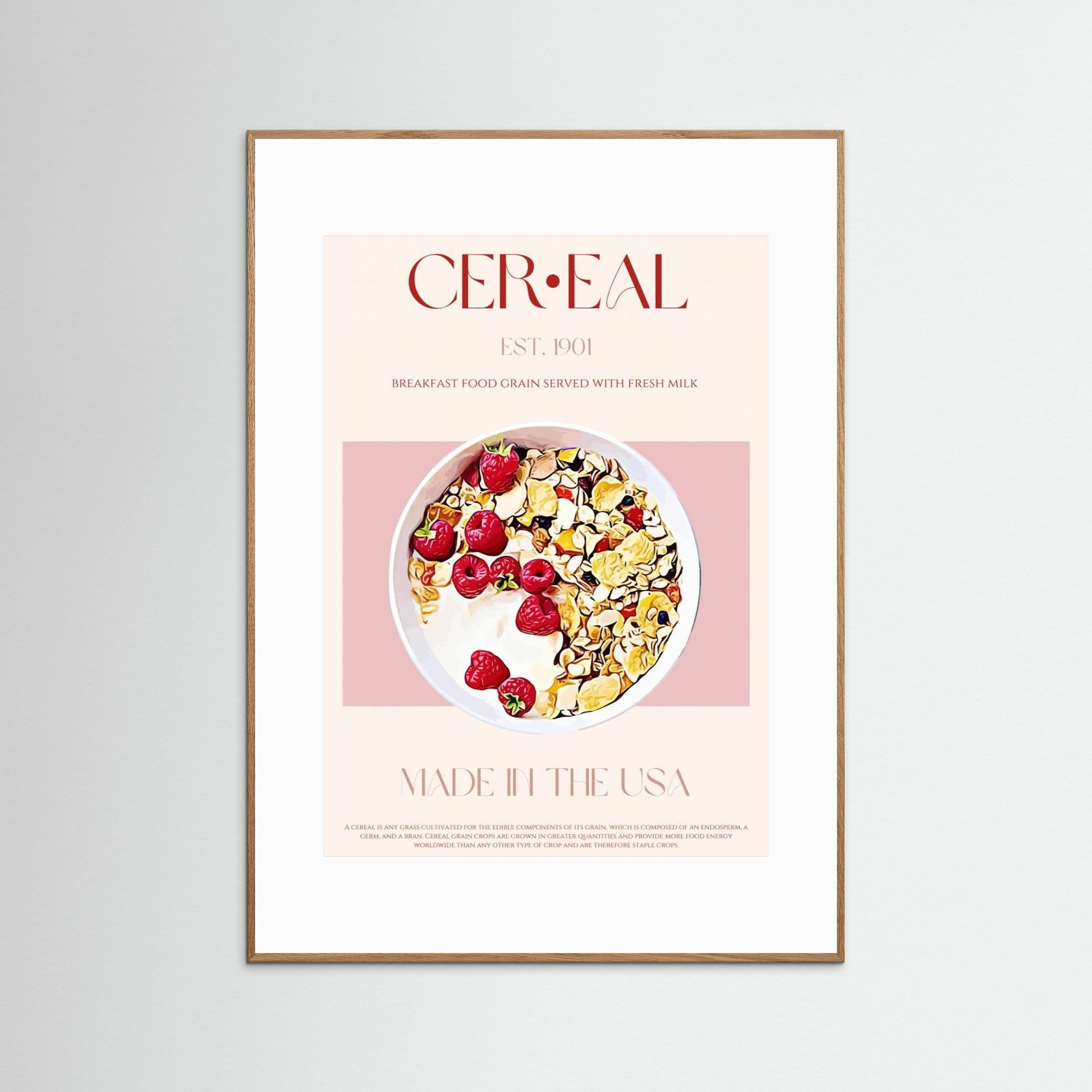 23ratiocerealprint by Nazma Khokhar