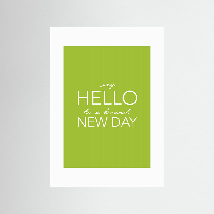 Say Hello To a Brand New Day by Andreas Magnusson