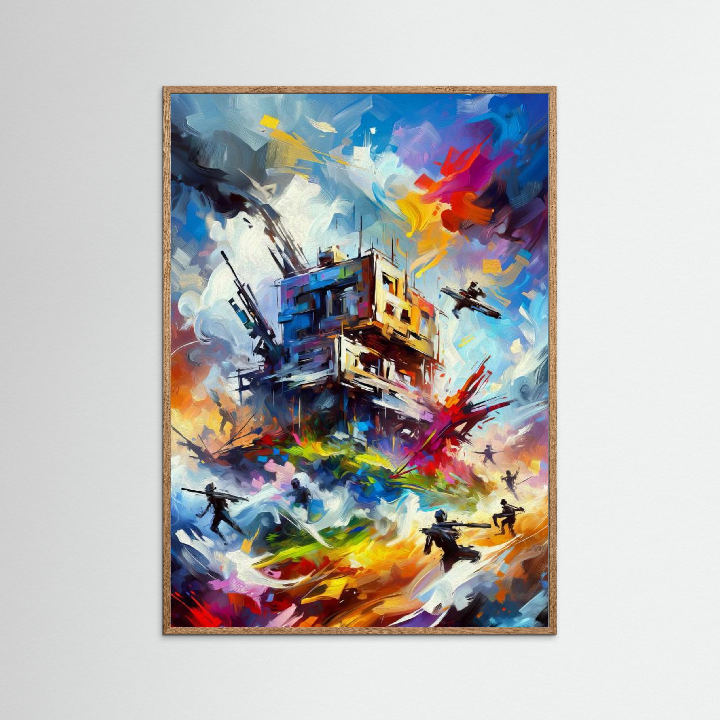 Fortnite Abstract by Andreas Magnusson