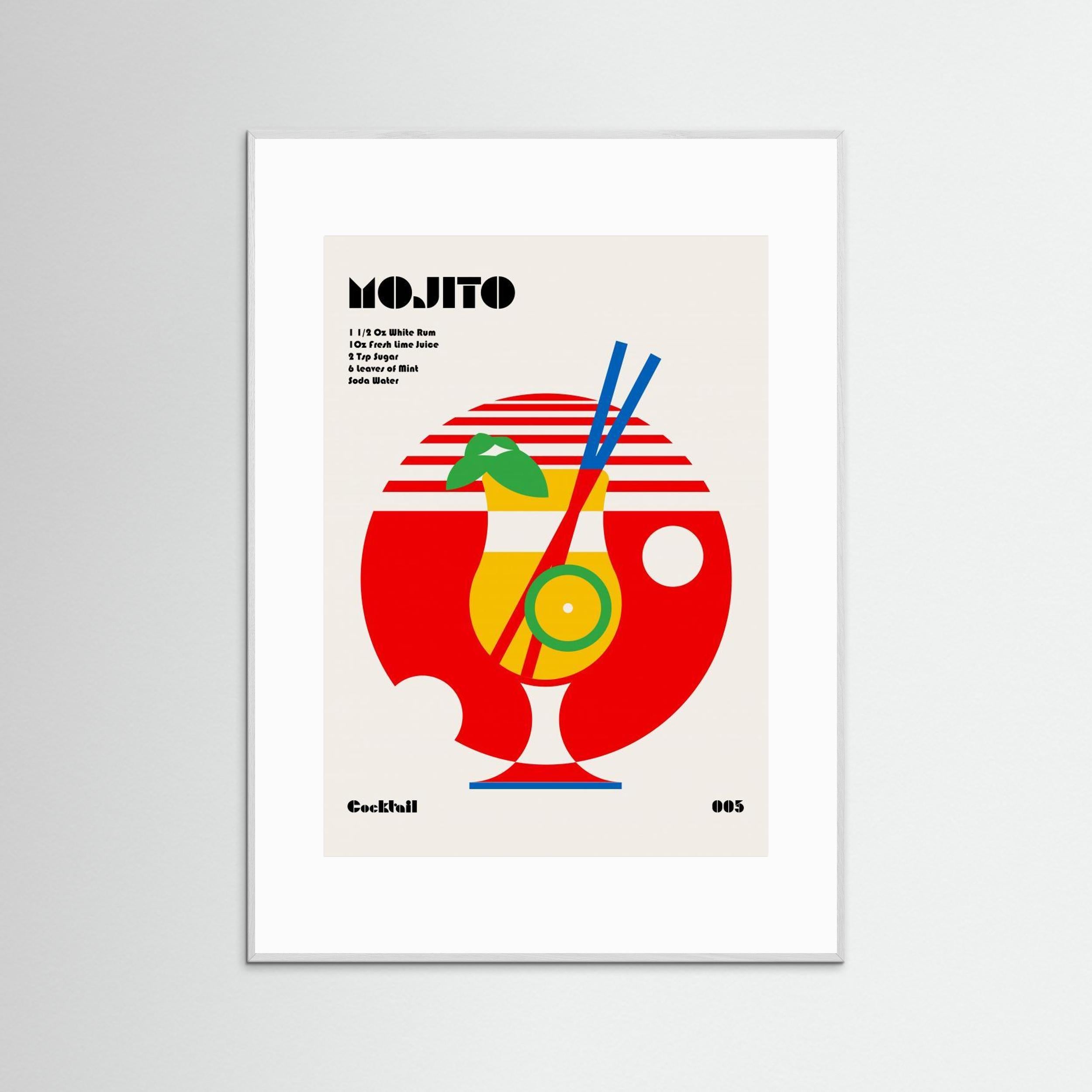 Mojito Bauhaus Cocktail by Retrodrome