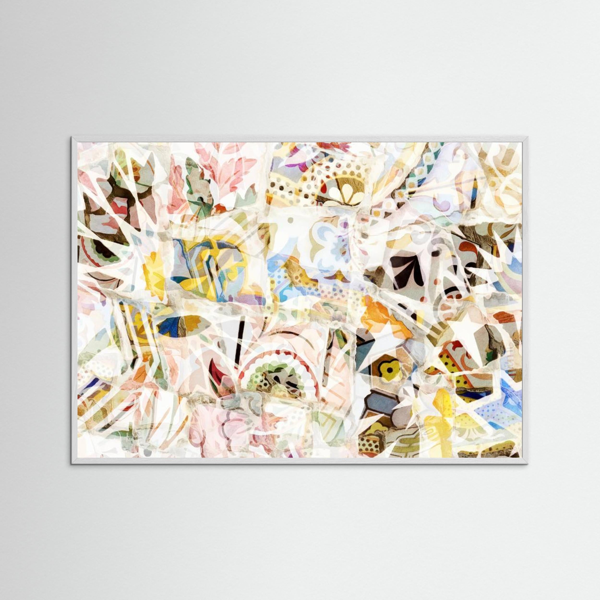 Mosaic of Barcelona 19 by Amini54