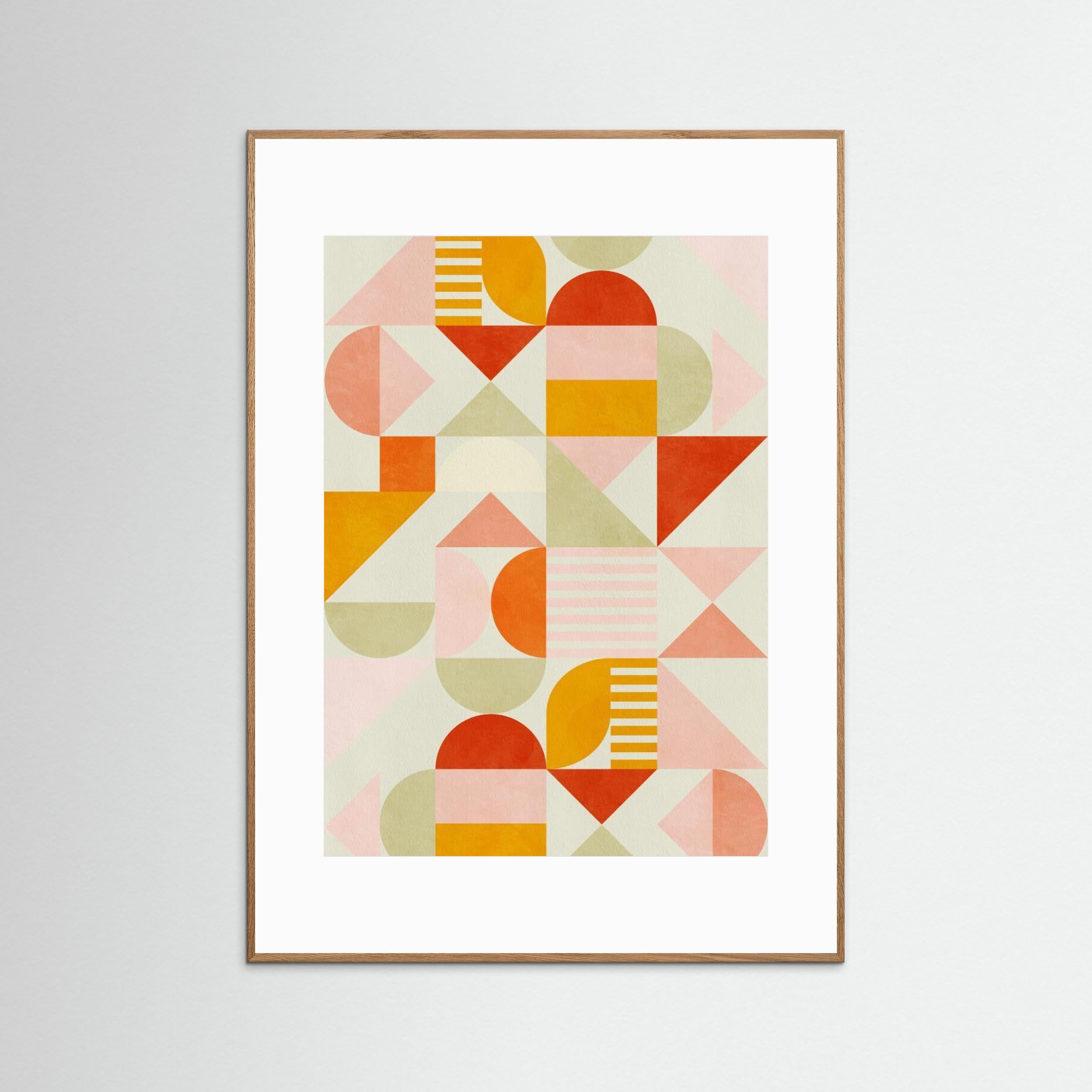 Bauhaus Fun Pastel by Ana Rut Bre
