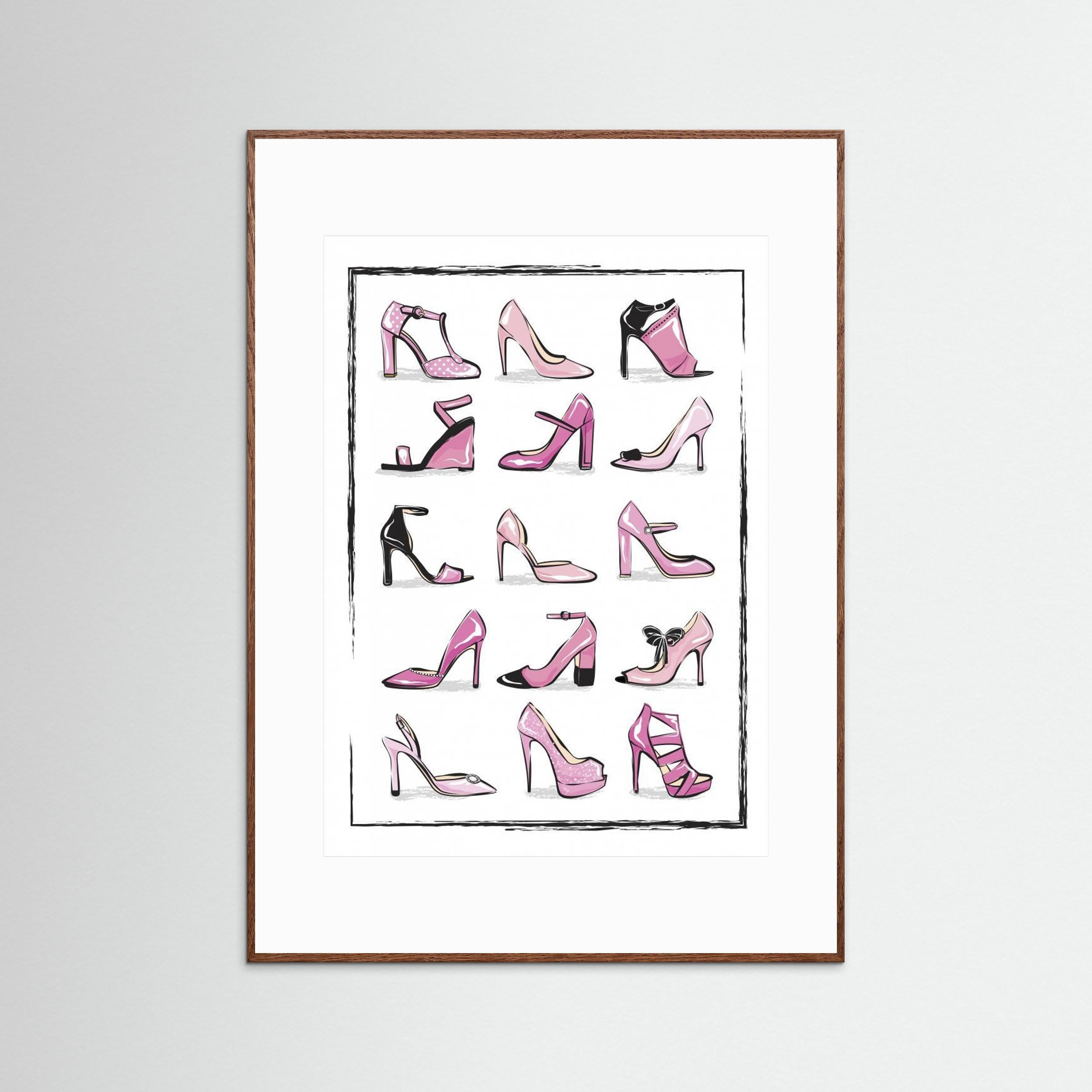 Pink Shoes by Martina