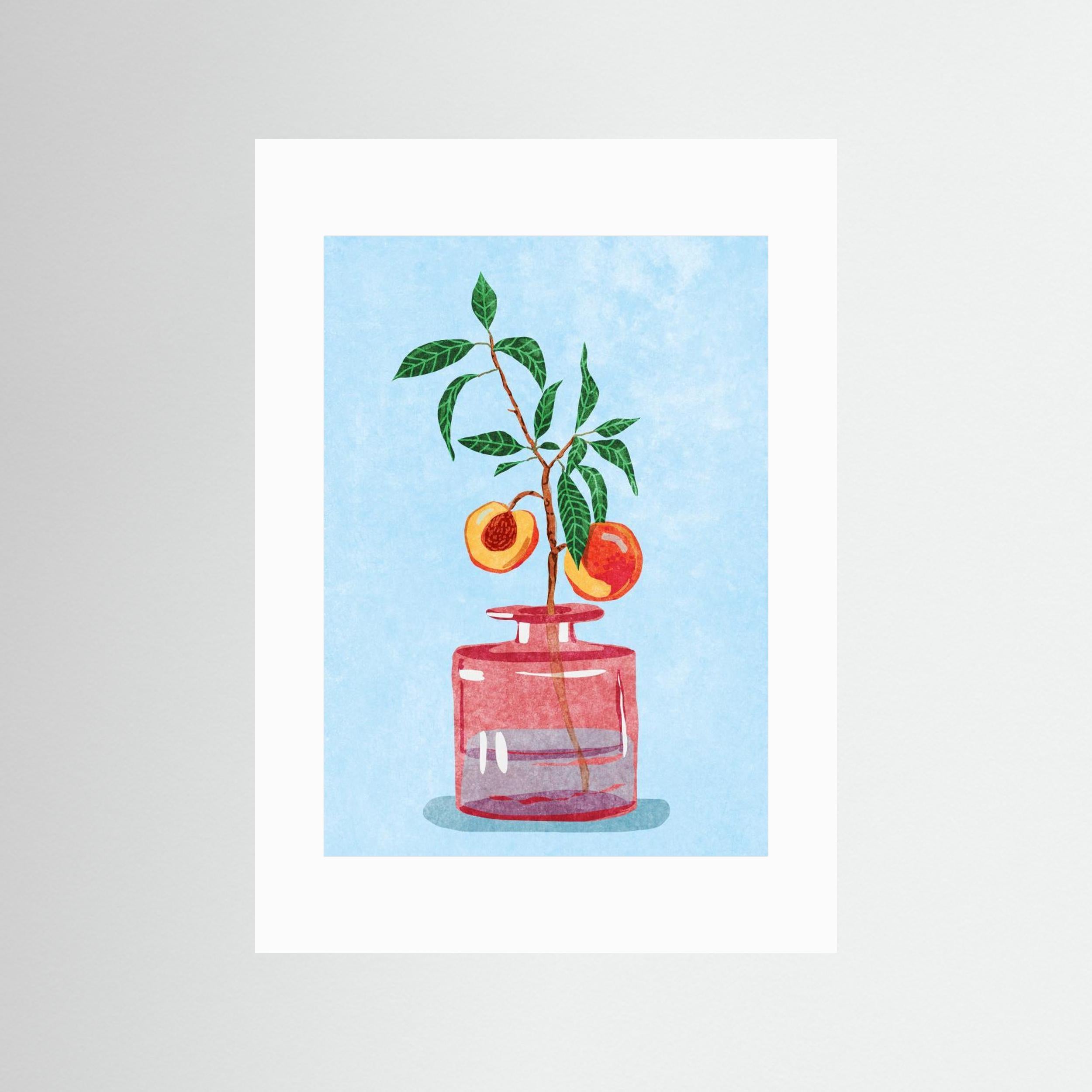 Peach Tree in Vase by Raissa Oltmanns
