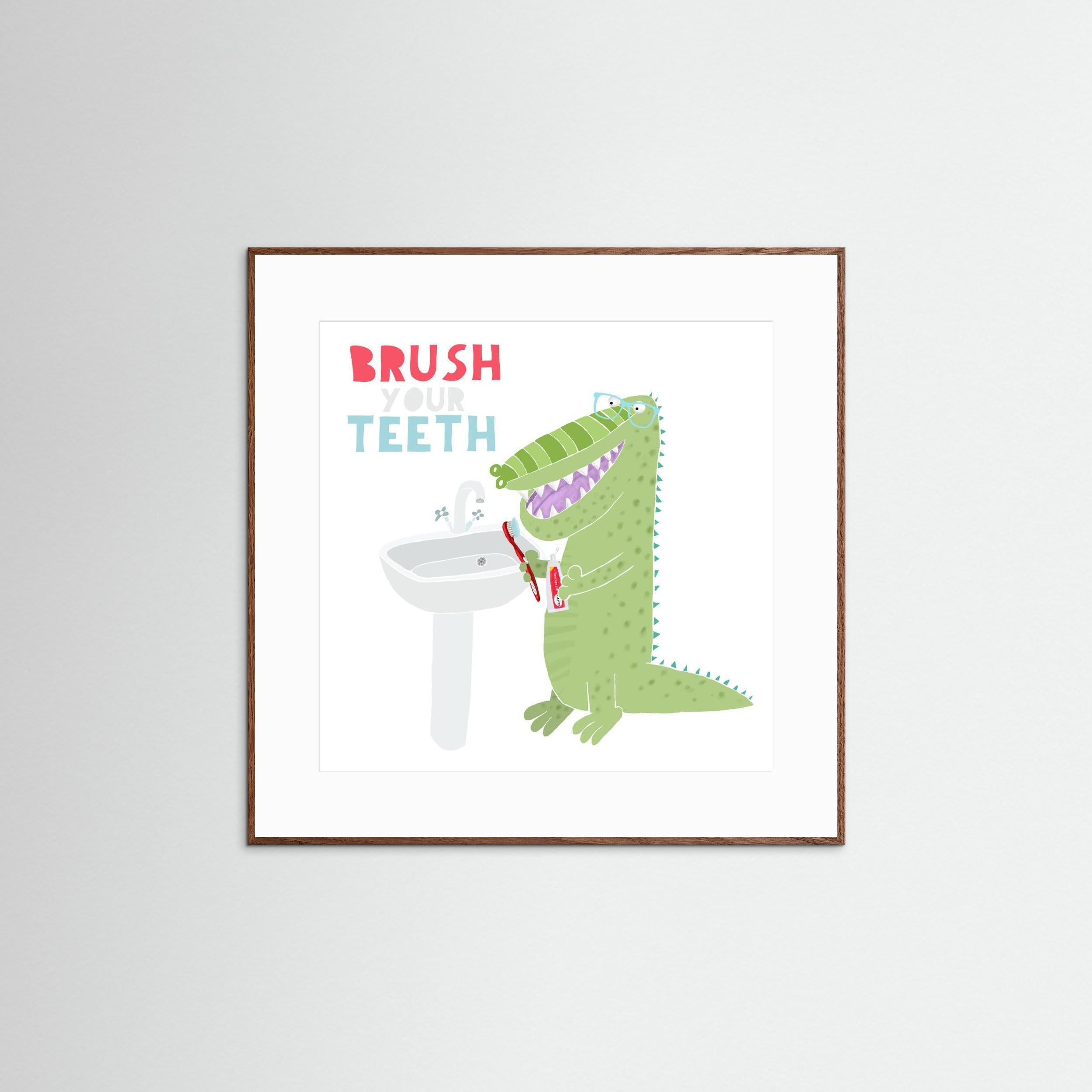 Brush Your Teeth with Funny Crocodile by Carla Daly