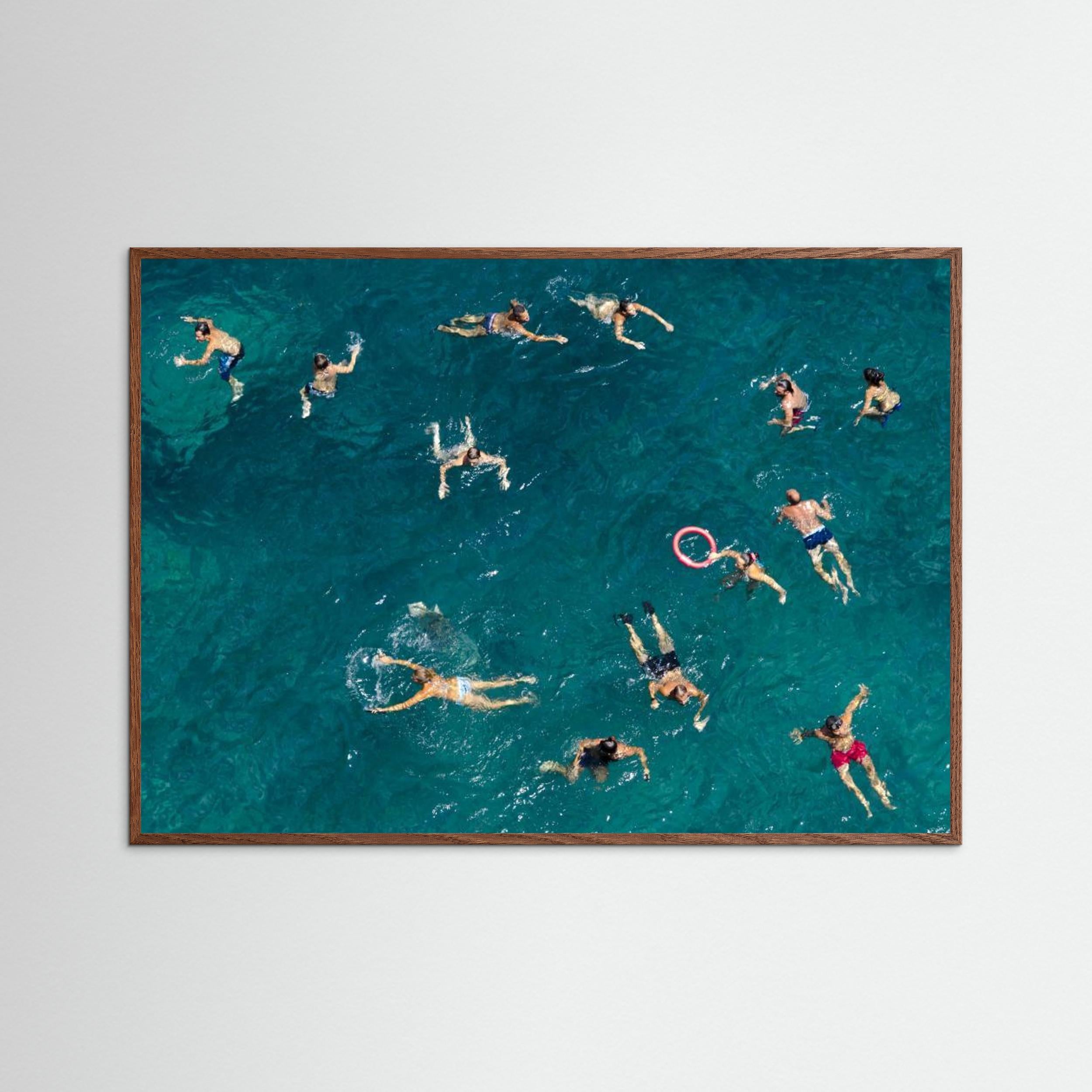 Blue water swim by Carlo Tonti