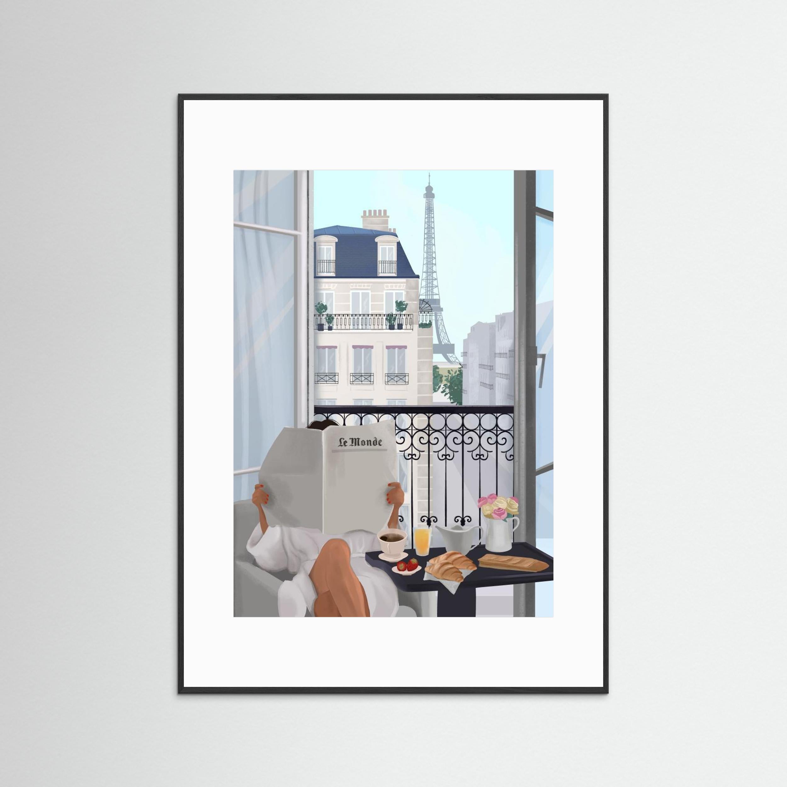 Paris Balcony by Petra Lizde