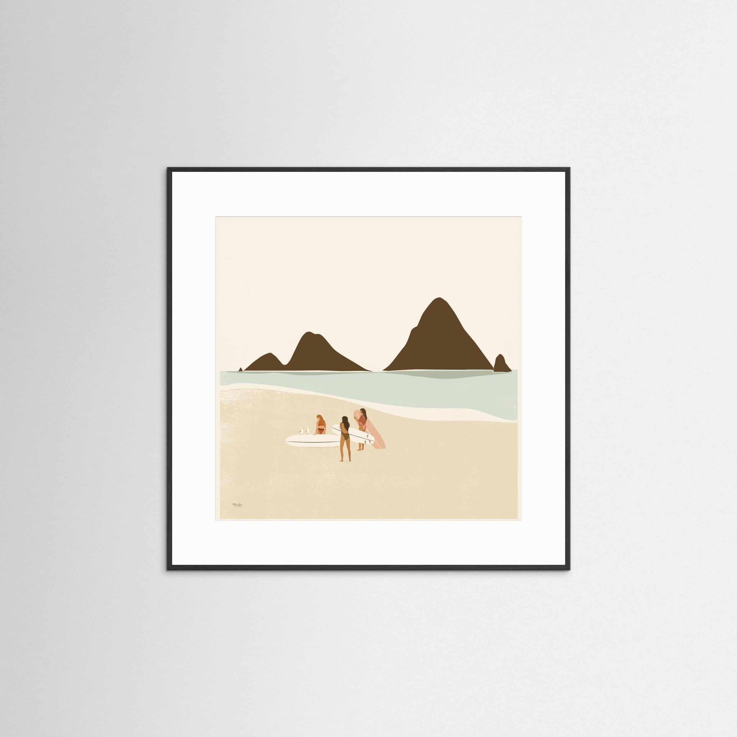 Surf Club by Andi Bell Art