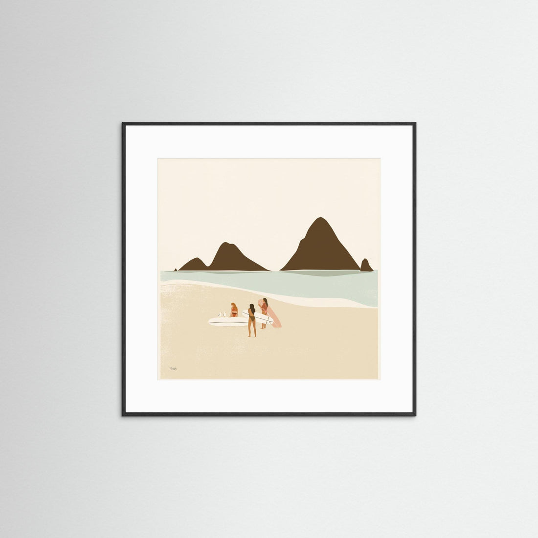 Surf Club by Andi Bell Art