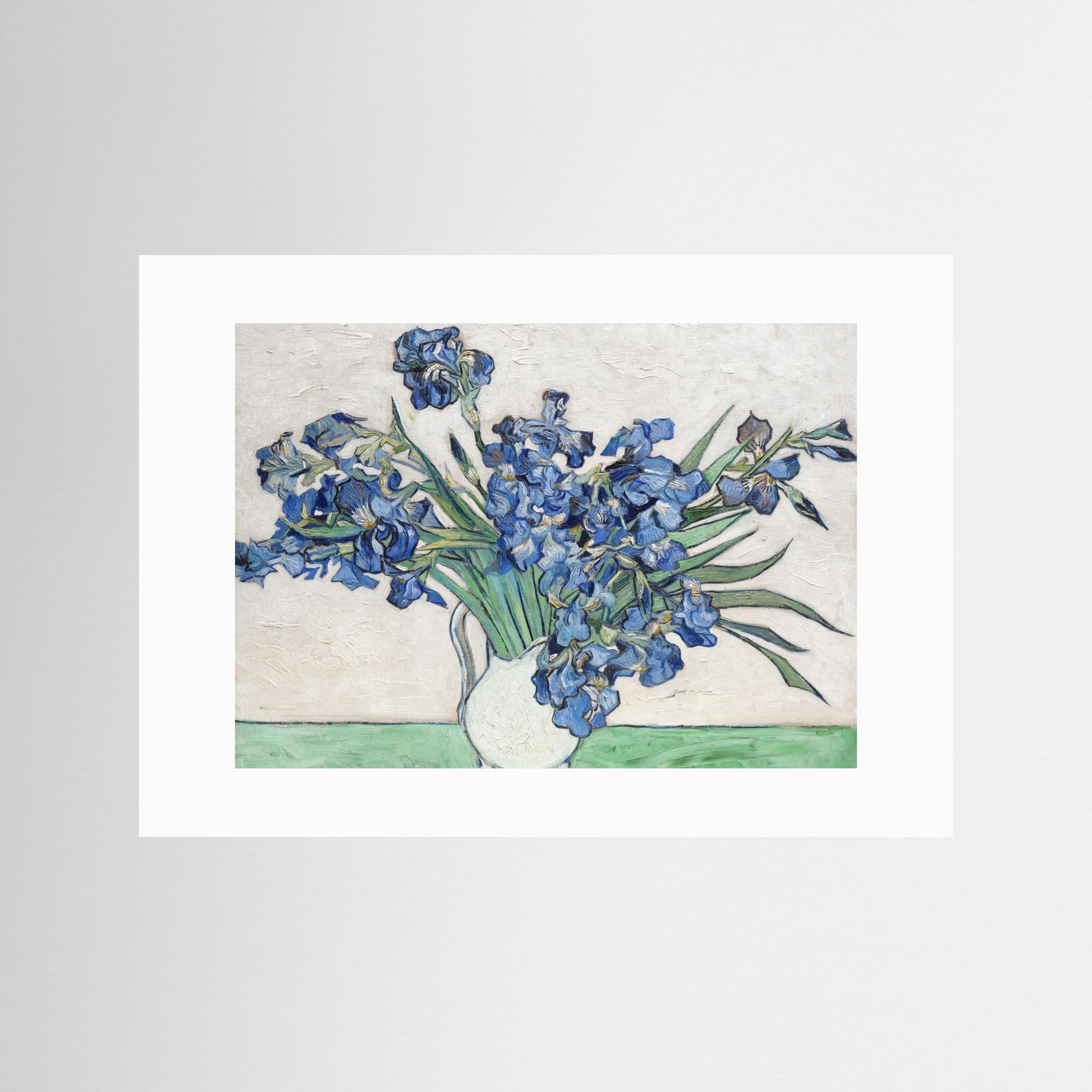 Vincent Van Gogh's Irises (1890). by Pictufy