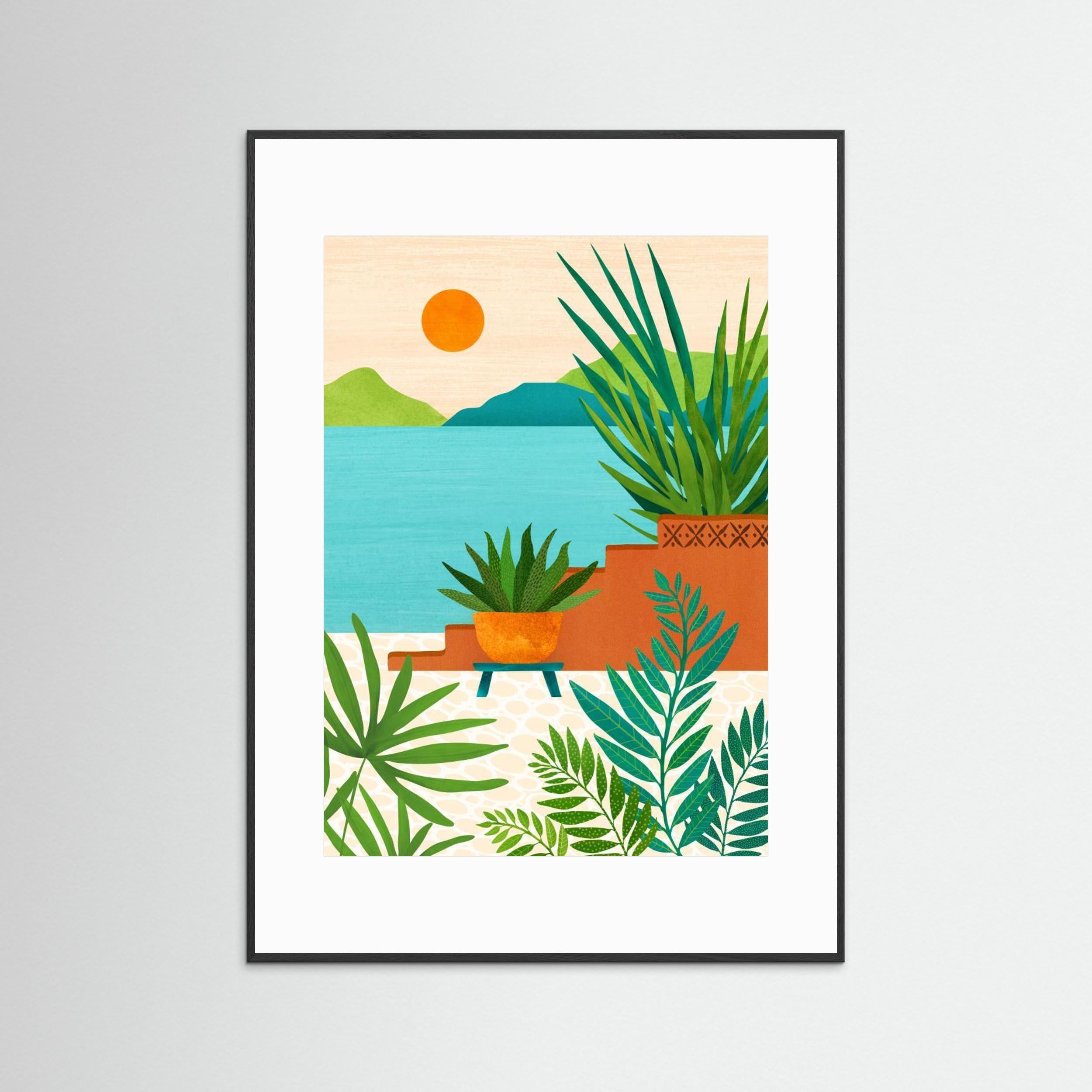 Bali Coast Sunset by Kristian Gallagher