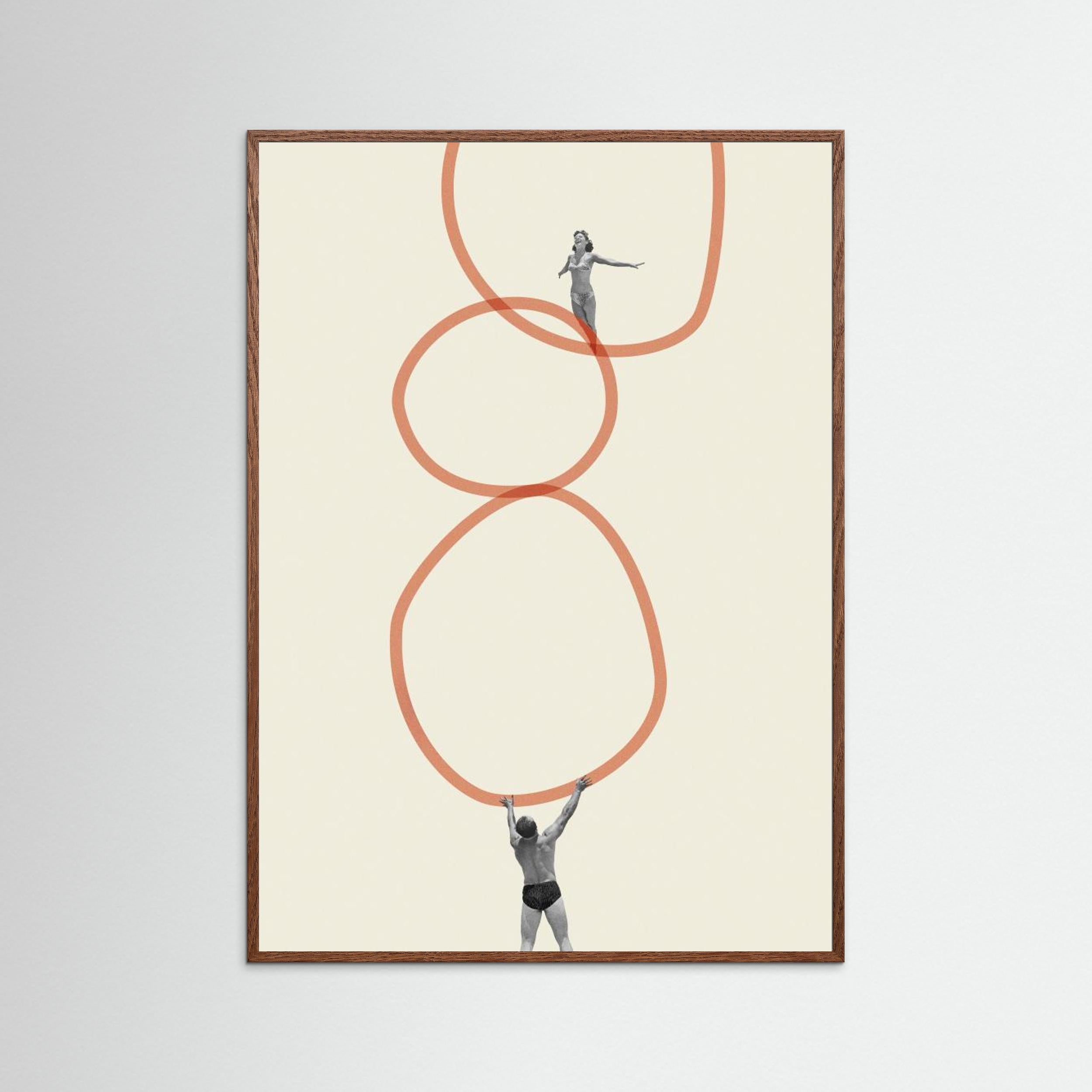 You make me feel everything by Maarten Léon - Fine Art Paper Print - dreamtprint.art - 14 x 21 cm / 5 x 8″ (A5)