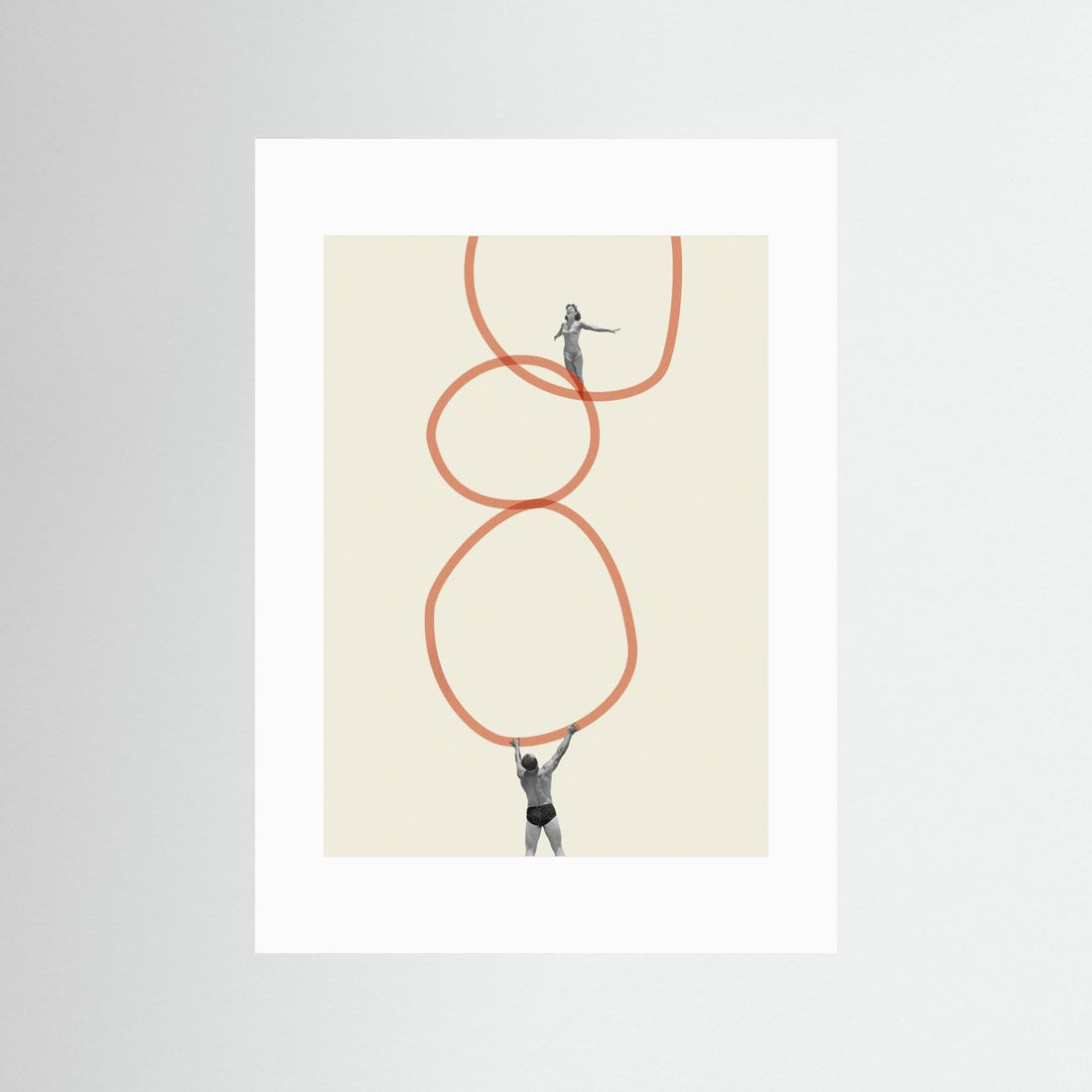 You make me feel everything by Maarten Léon - Fine Art Paper Print - dreamtprint.art - 14 x 21 cm / 5 x 8″ (A5)