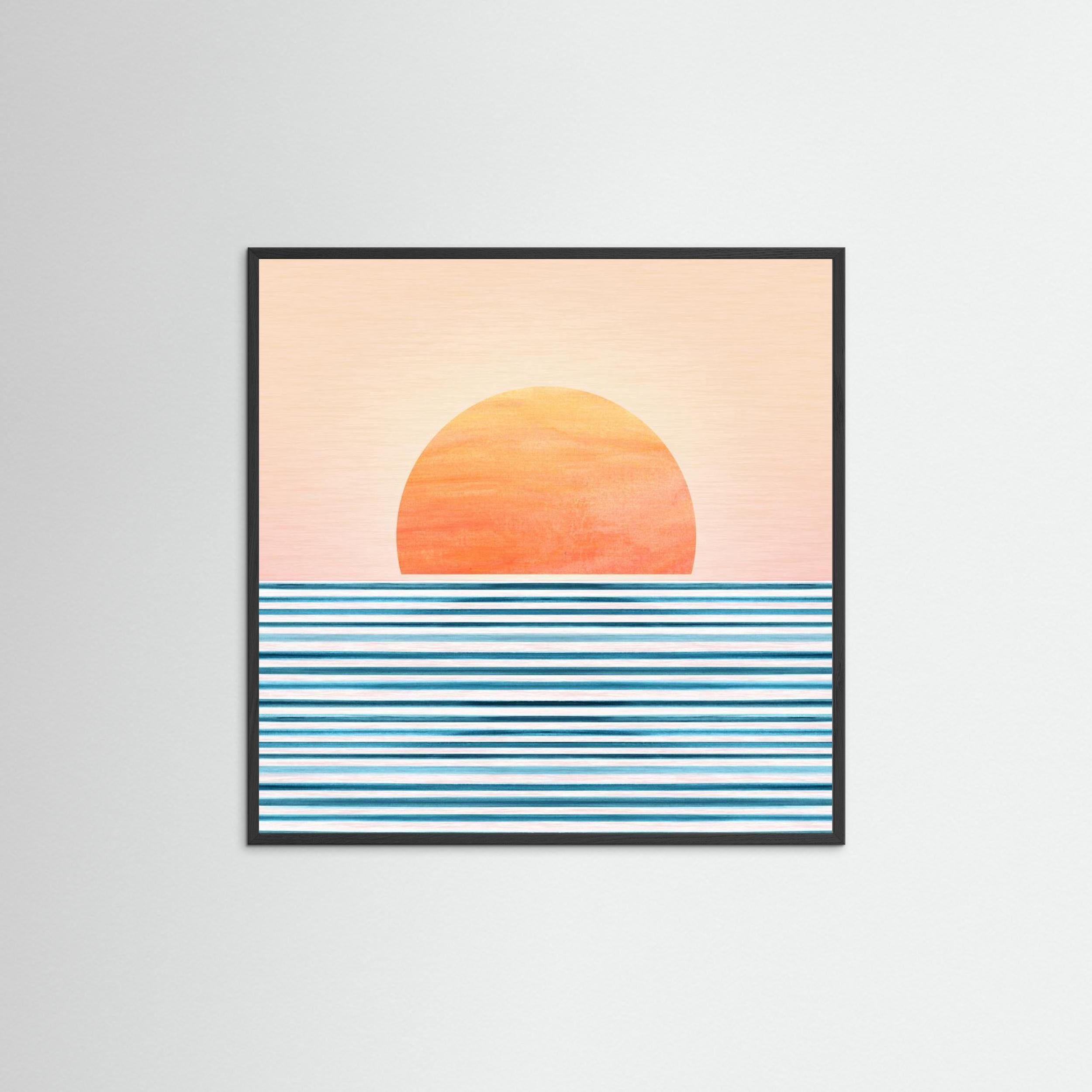 Minimalist Sunset 1 by Kristian Gallagher