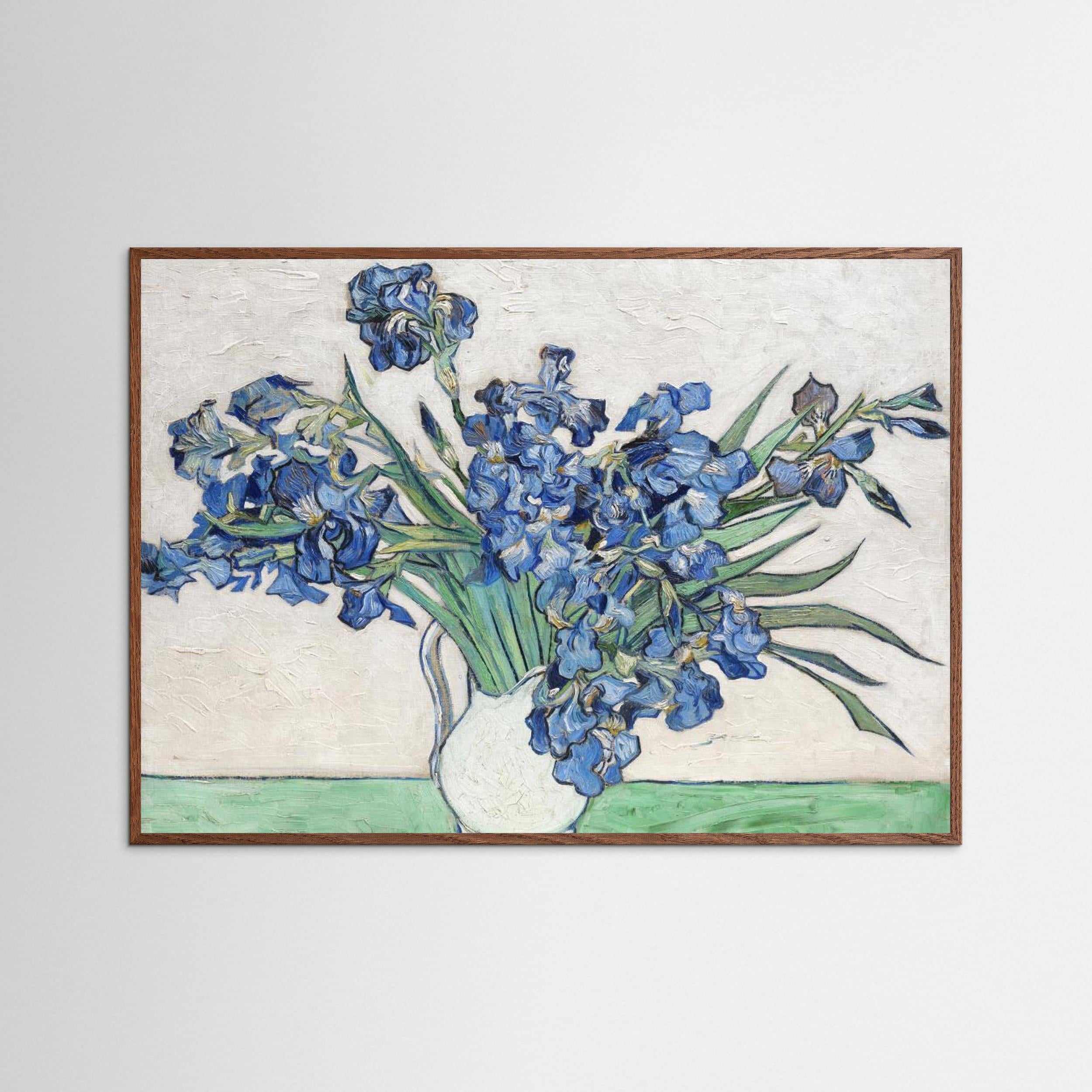 Vincent Van Gogh's Irises (1890). by Pictufy