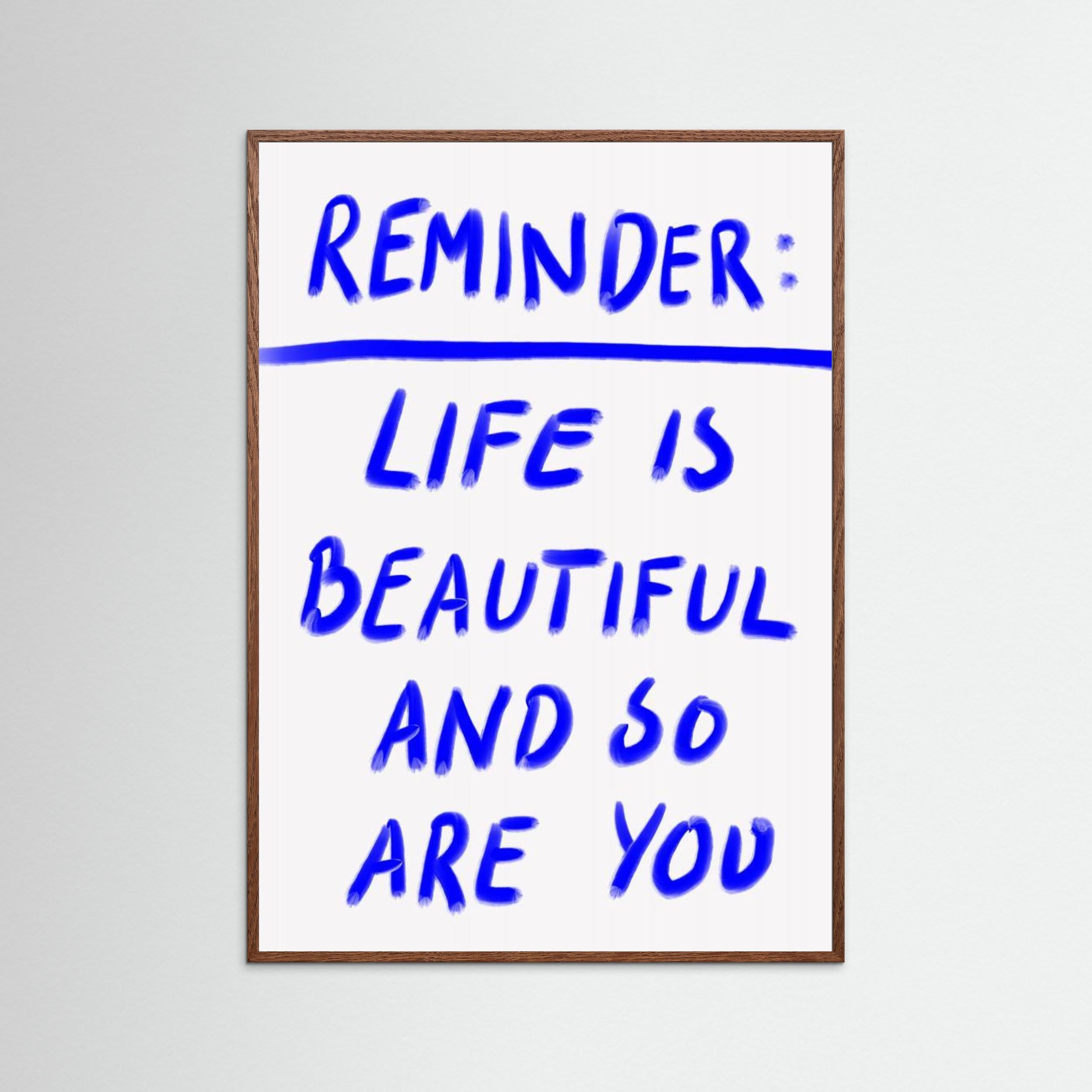 Reminder by Athene Fritsch