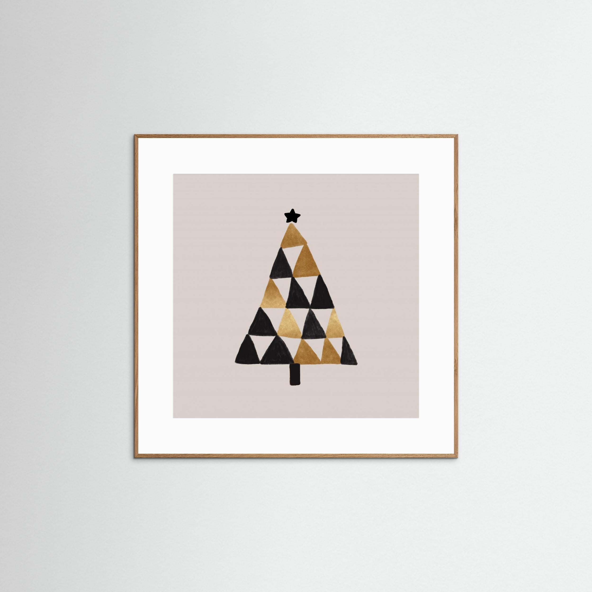 Xmas Geometric by Orara Studio