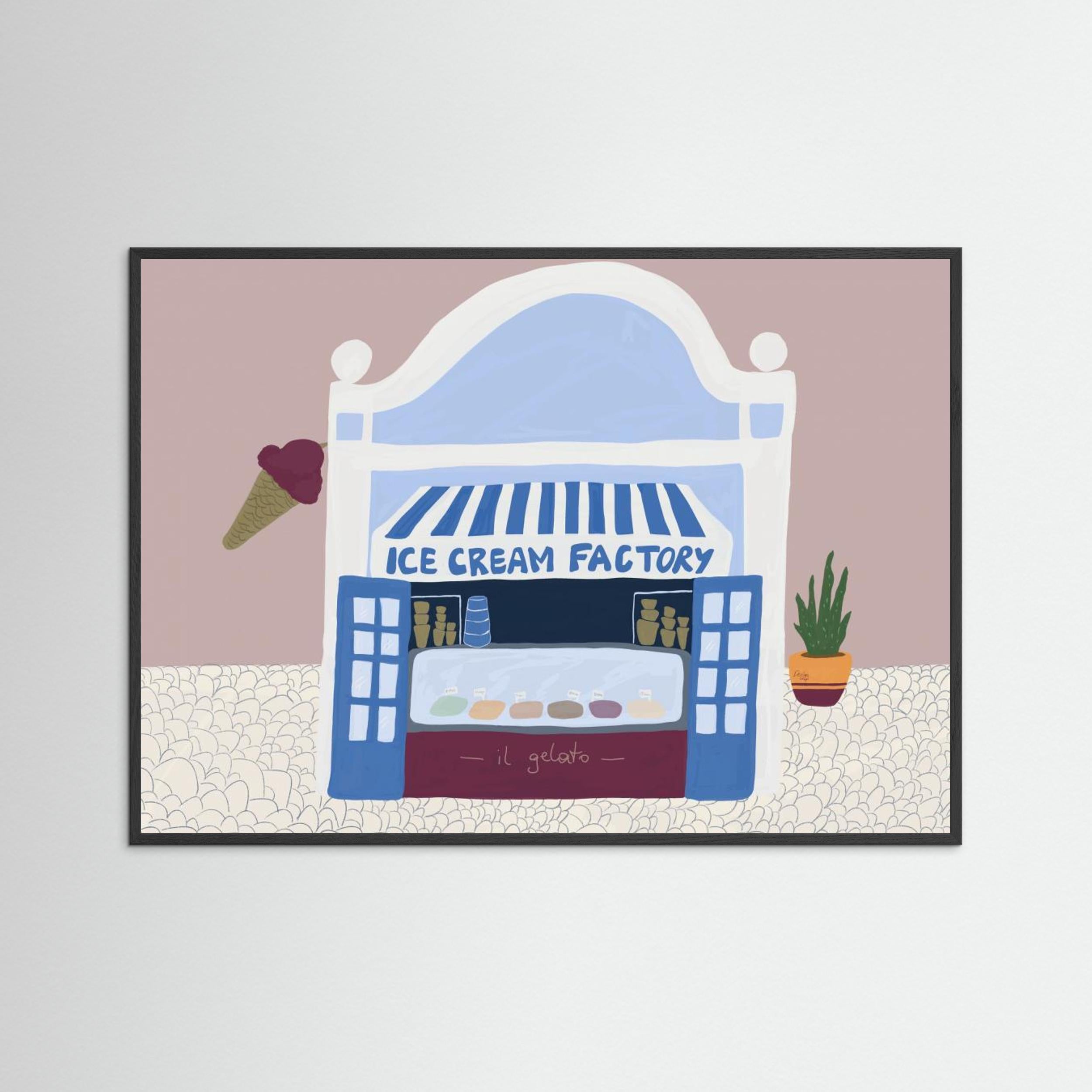 Ice Cream Factory by Alix Campbell