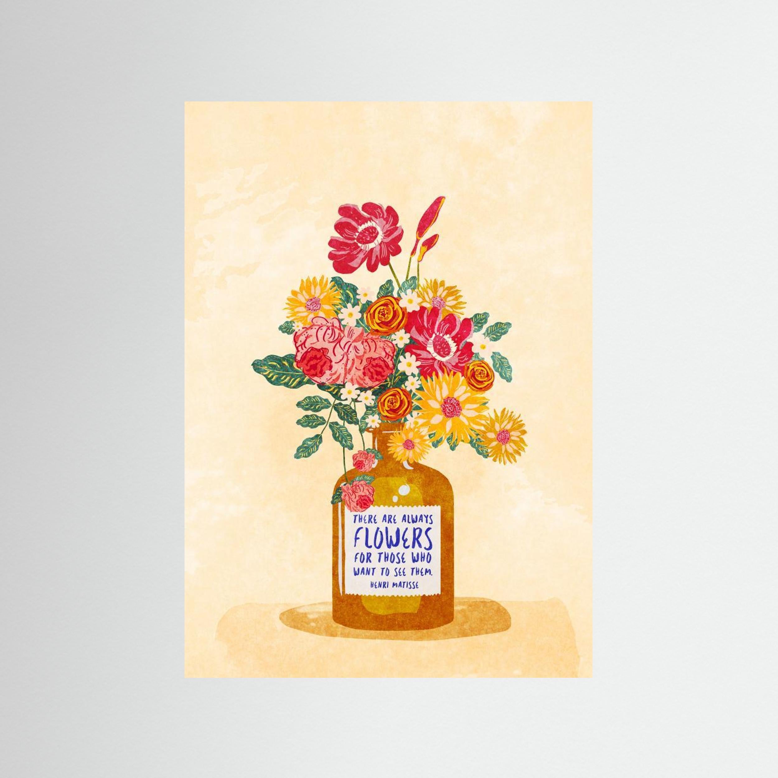 Always flowers by Raissa Oltmanns